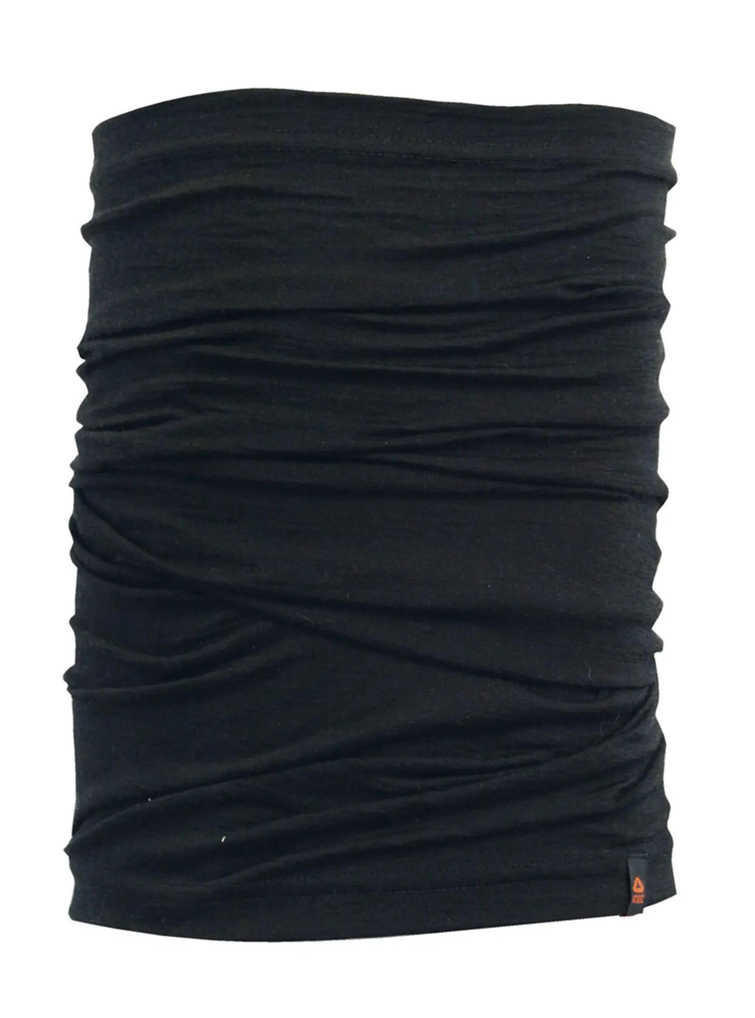 Ivanhoe Underwool Tube Schal Unisex Black Merinowolle