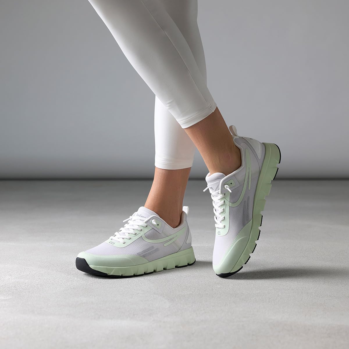 tenhaag everyhaag Sneaker Damen Grau Textil Gr 43
