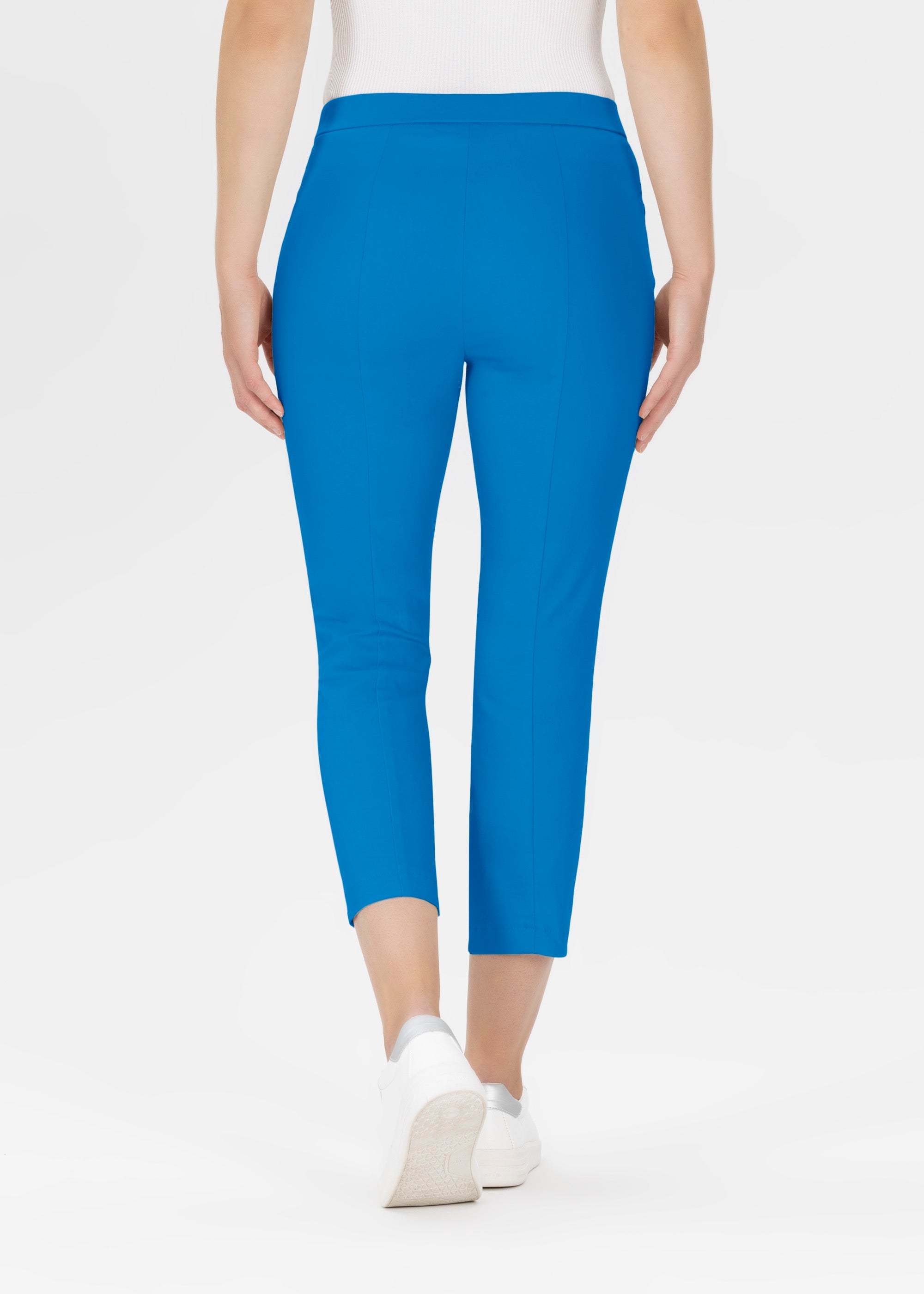 Stehmann Loli Slim Fit Hose diva blue 6/8 Stretch