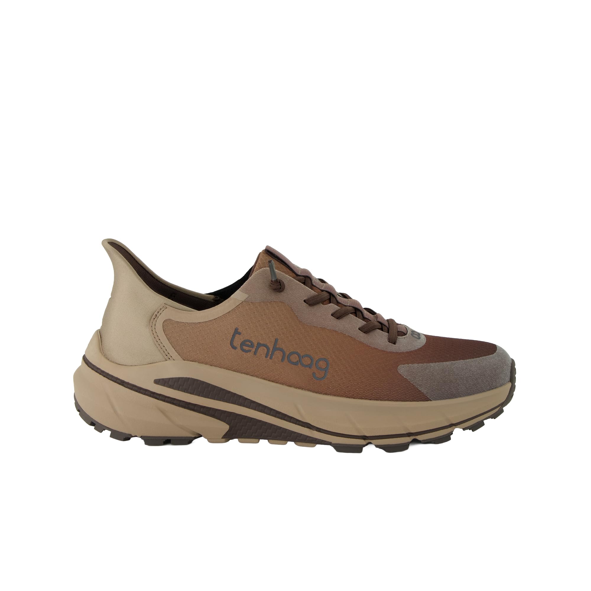 tenhaag strikehaag Sneaker Braun 48 EU Textil Grip