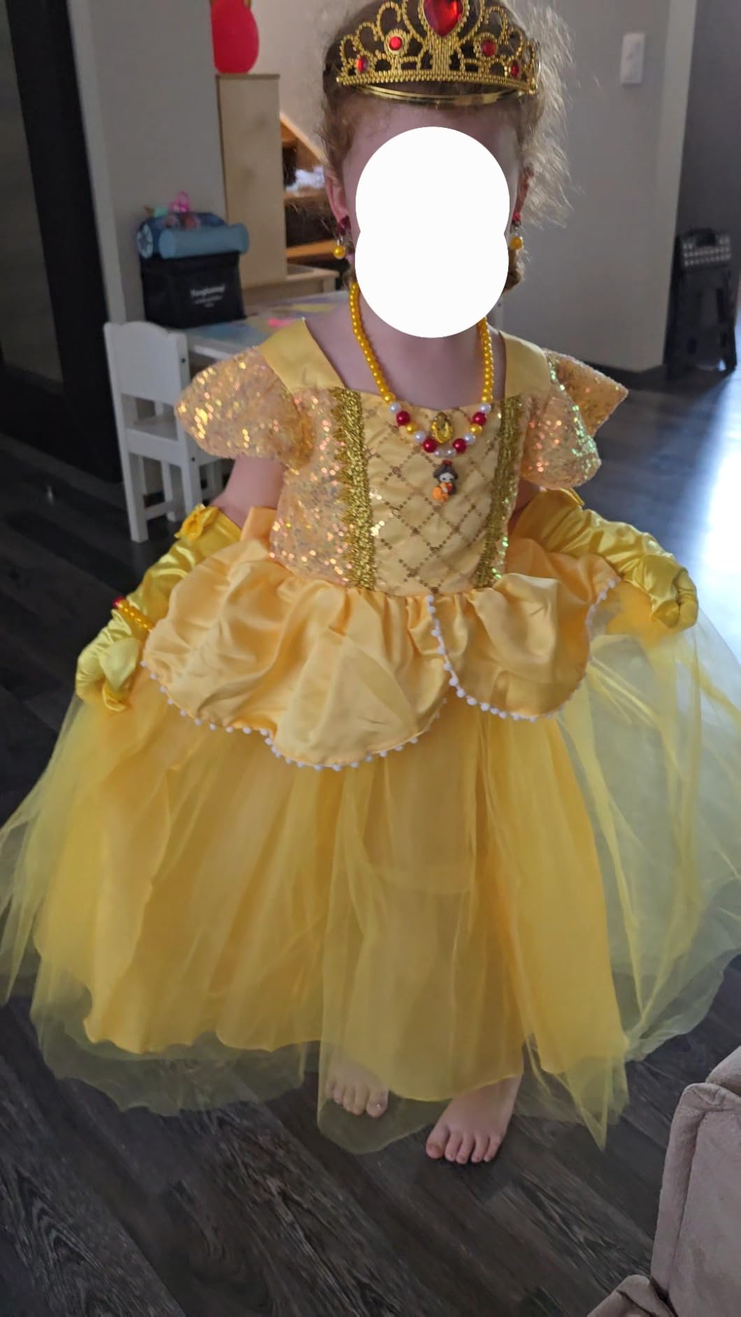 YYDSXK Belle Prinzessin Kleid 110 Style 2 Set