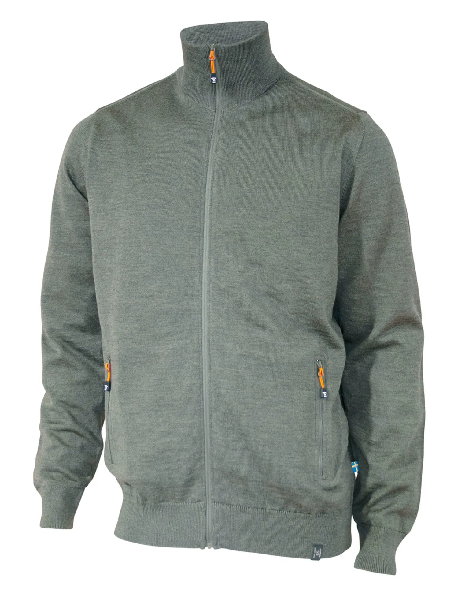 Ivanhoe York Full Zip Windbreaker Jacke Light Loden Merino
