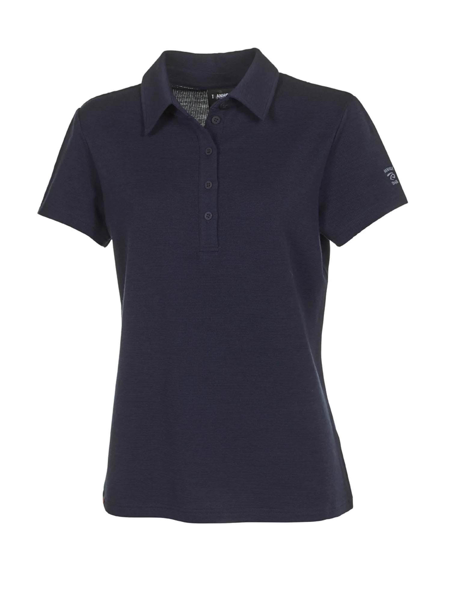 Ivanhoe Evin Poloshirt Polohemd Navy Merino-Tencel