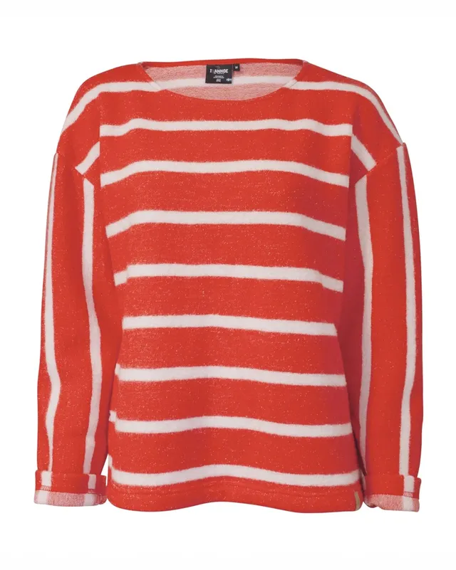 Ivanhoe GY Bystad Pullover Mandarin Red 60% Wolle