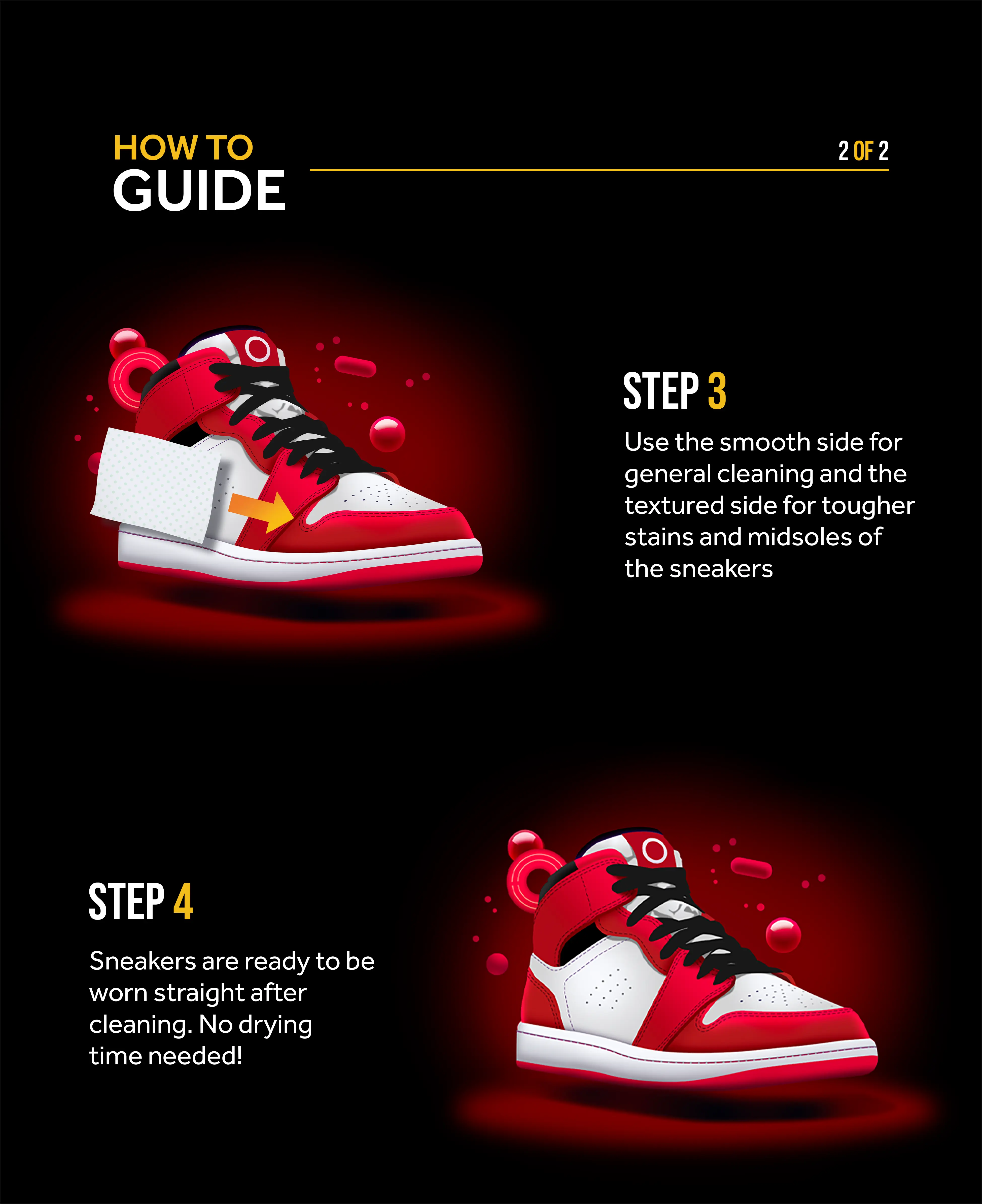 Crep Protect NBA Wipes Sneaker-Tücher 12er Pack Standard