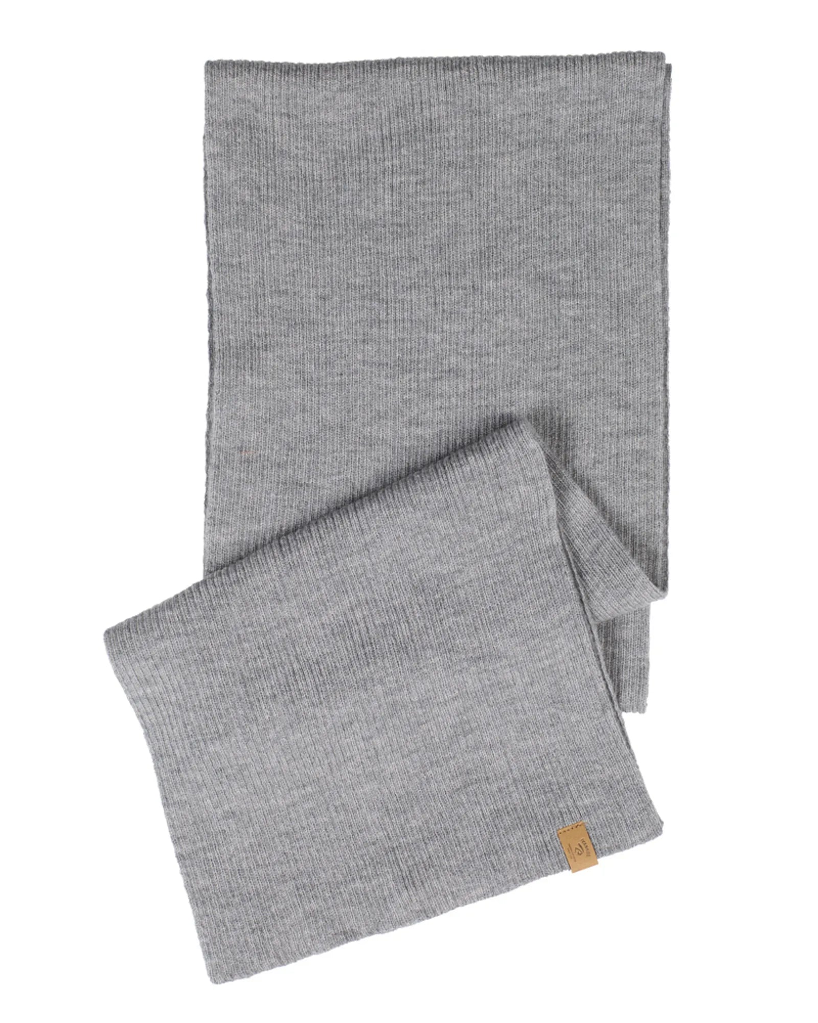 Ivanhoe Gelu Schal Merinowolle Grau 23x190 cm – Unisex