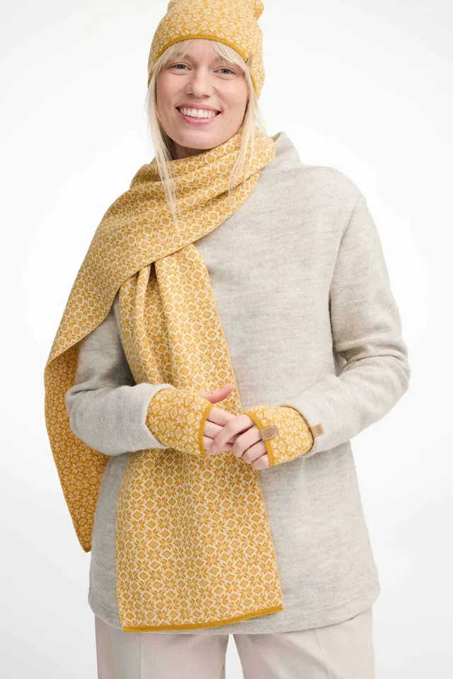 Ivanhoe Fiona Scarf Wollschal Autumn Blaze 27x185 cm
