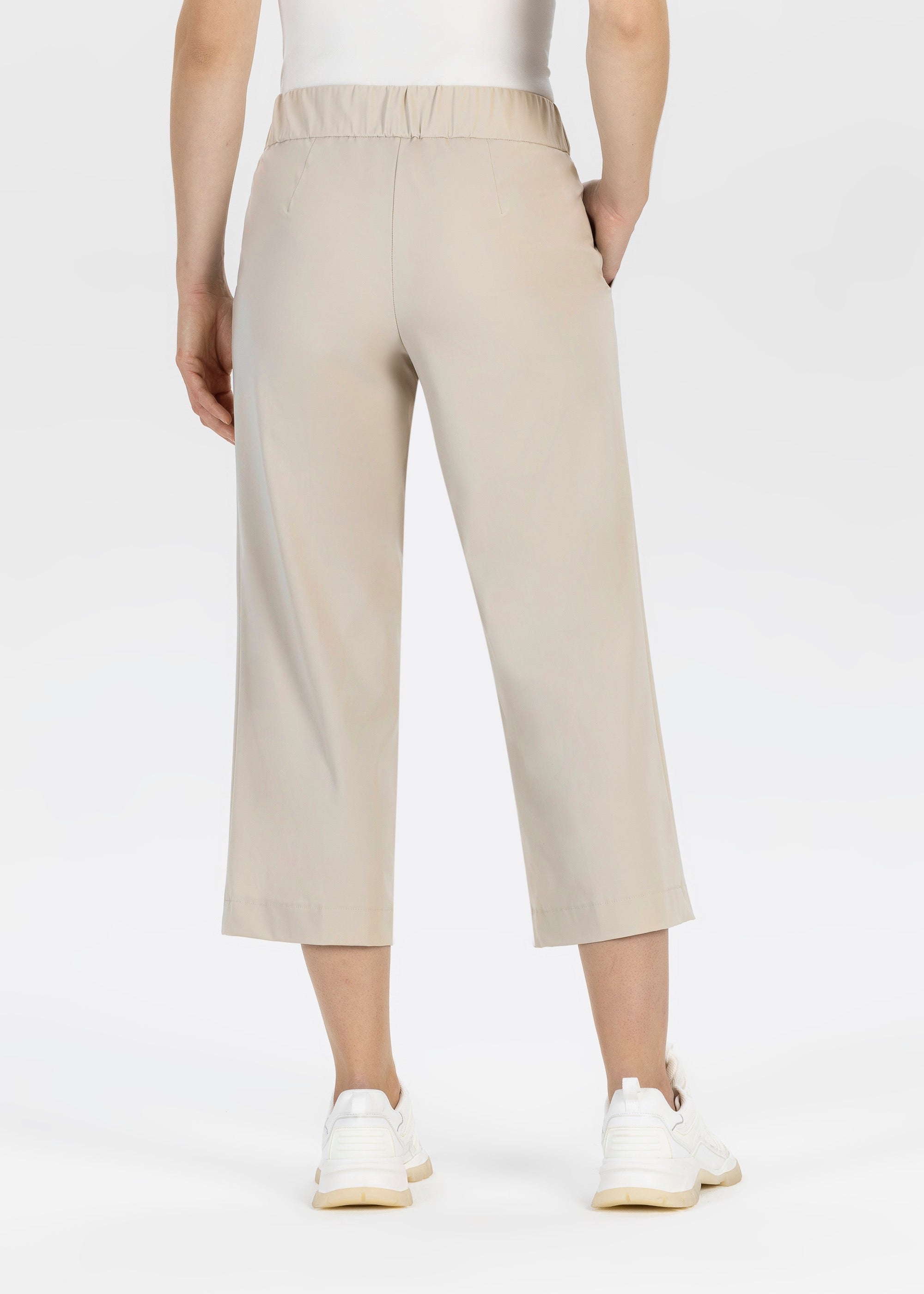 Stehmann Hamatit Culotte 6/8-Hose oatmeal Tec-Jersey
