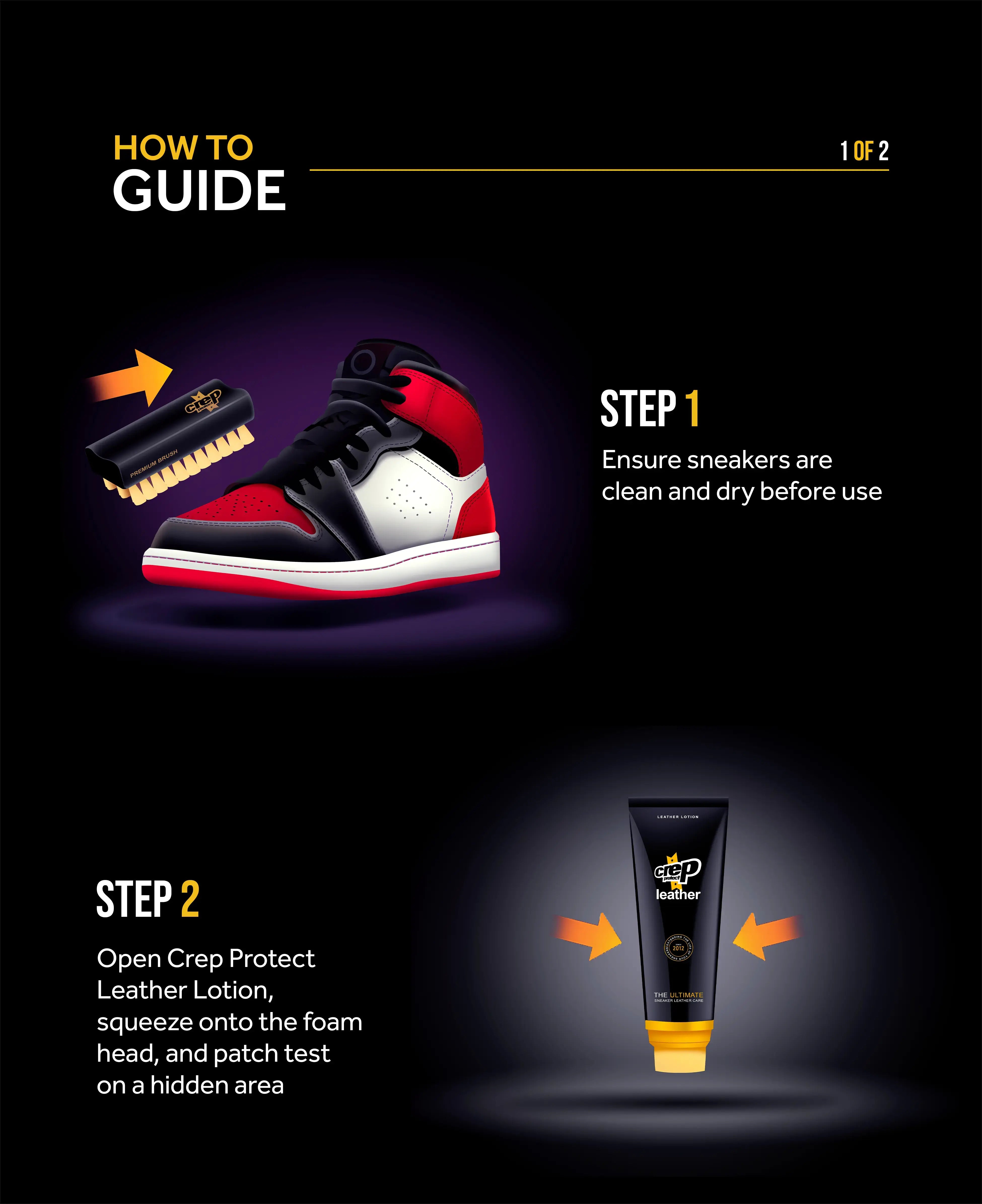 Crep Protect Leather Conditioner Lederpflege Nanotech
