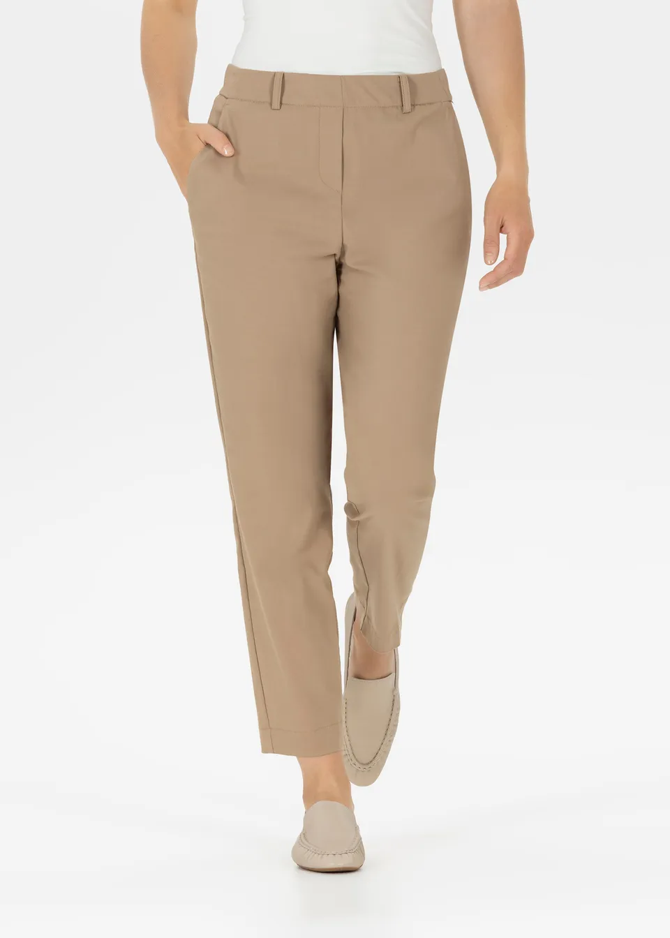 Stehmann Fluor 6/8-Hose french beige Stretch