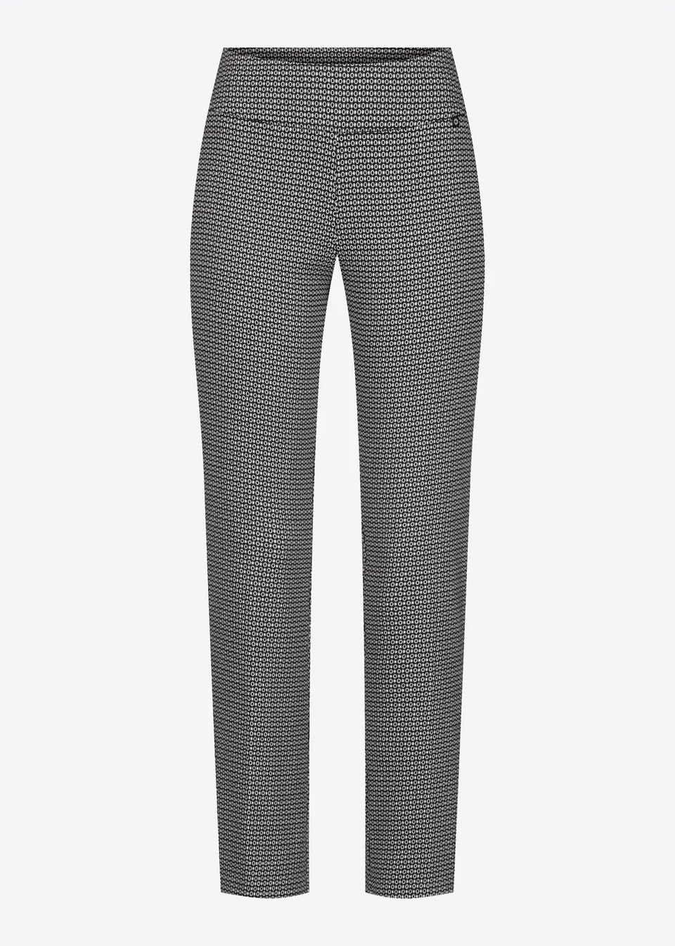 Stehmann Ina 7/8 Hose Jacquard schwarz Gr.34-48