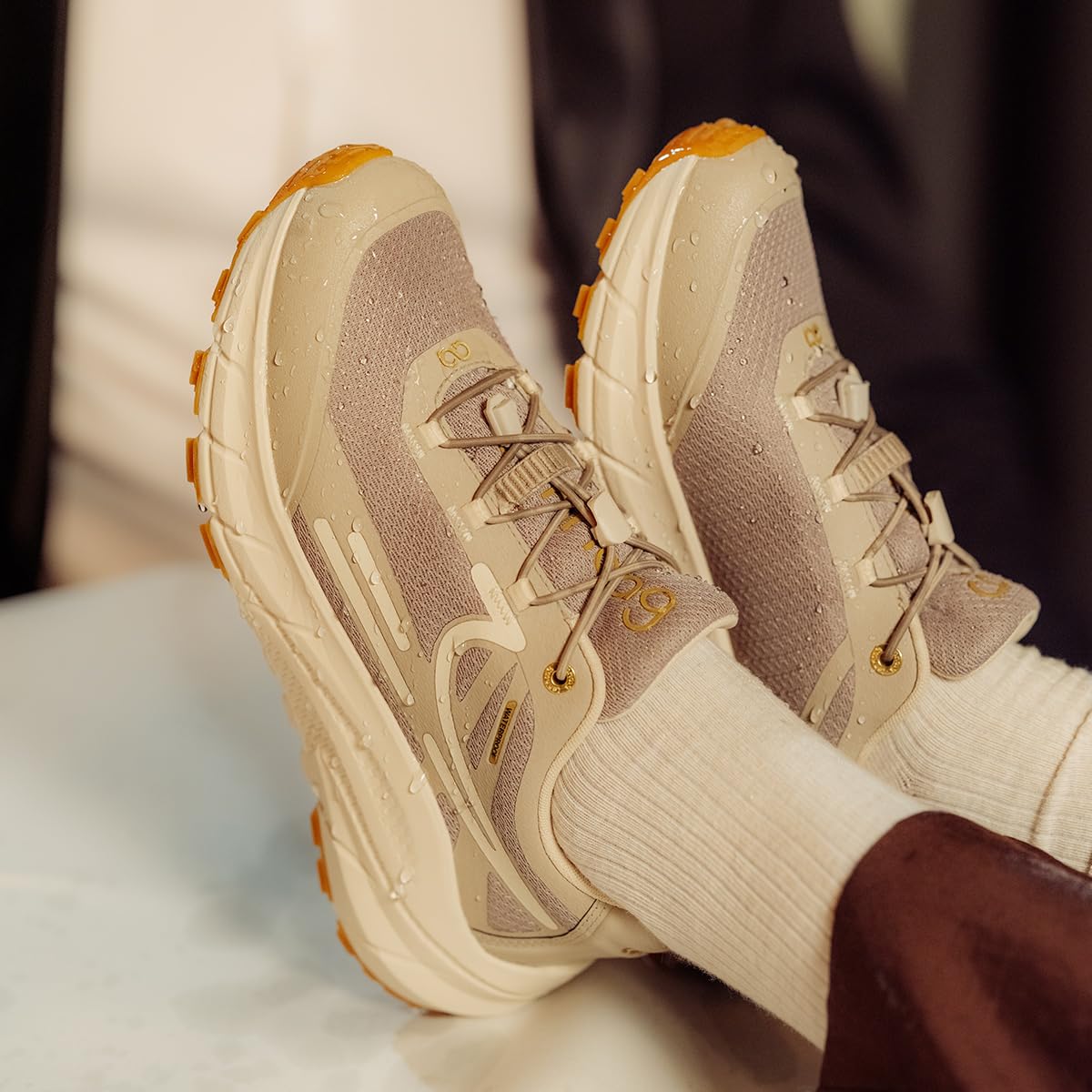 tenhaag speedhaag WP Sneaker beige Textil Gr. 38,5 WP