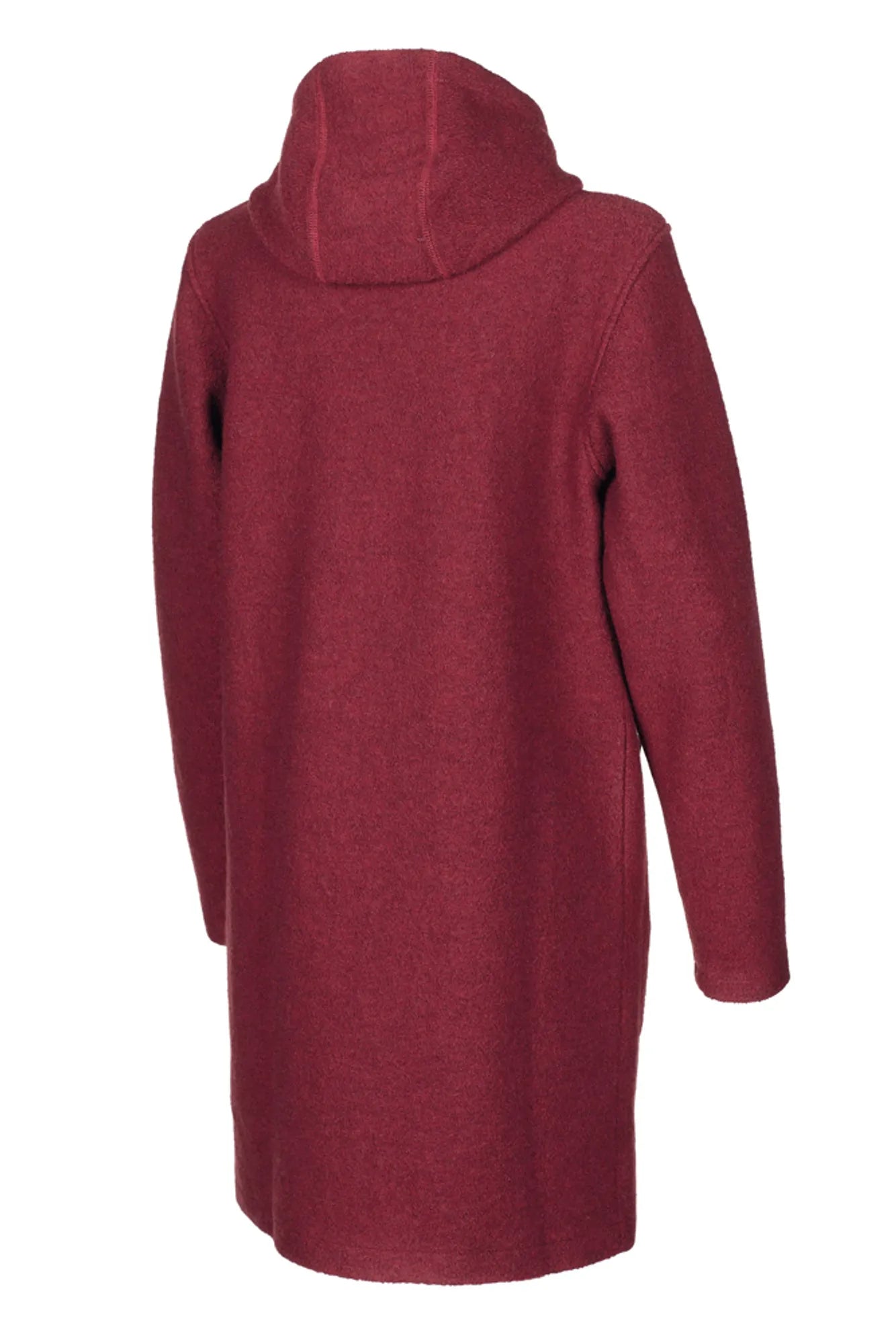Ivanhoe GY Madbacken Wollmantel Deep Red 38 100% Wolle