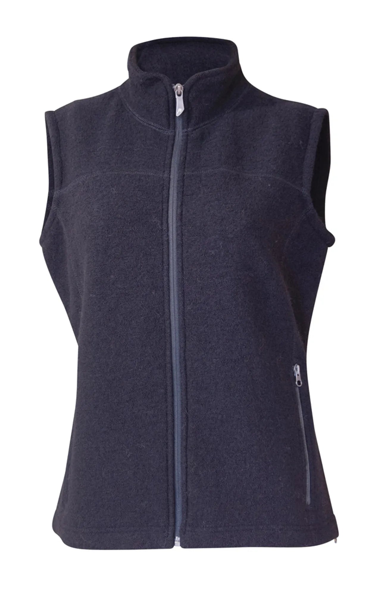 Ivanhoe Beata Vest Wollweste Black 100% Filzwolle
