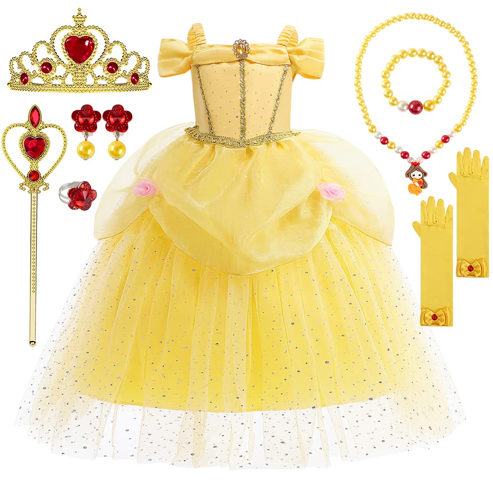 YYDSXK Belle Prinzessin Kleid 110 Style 2 Set