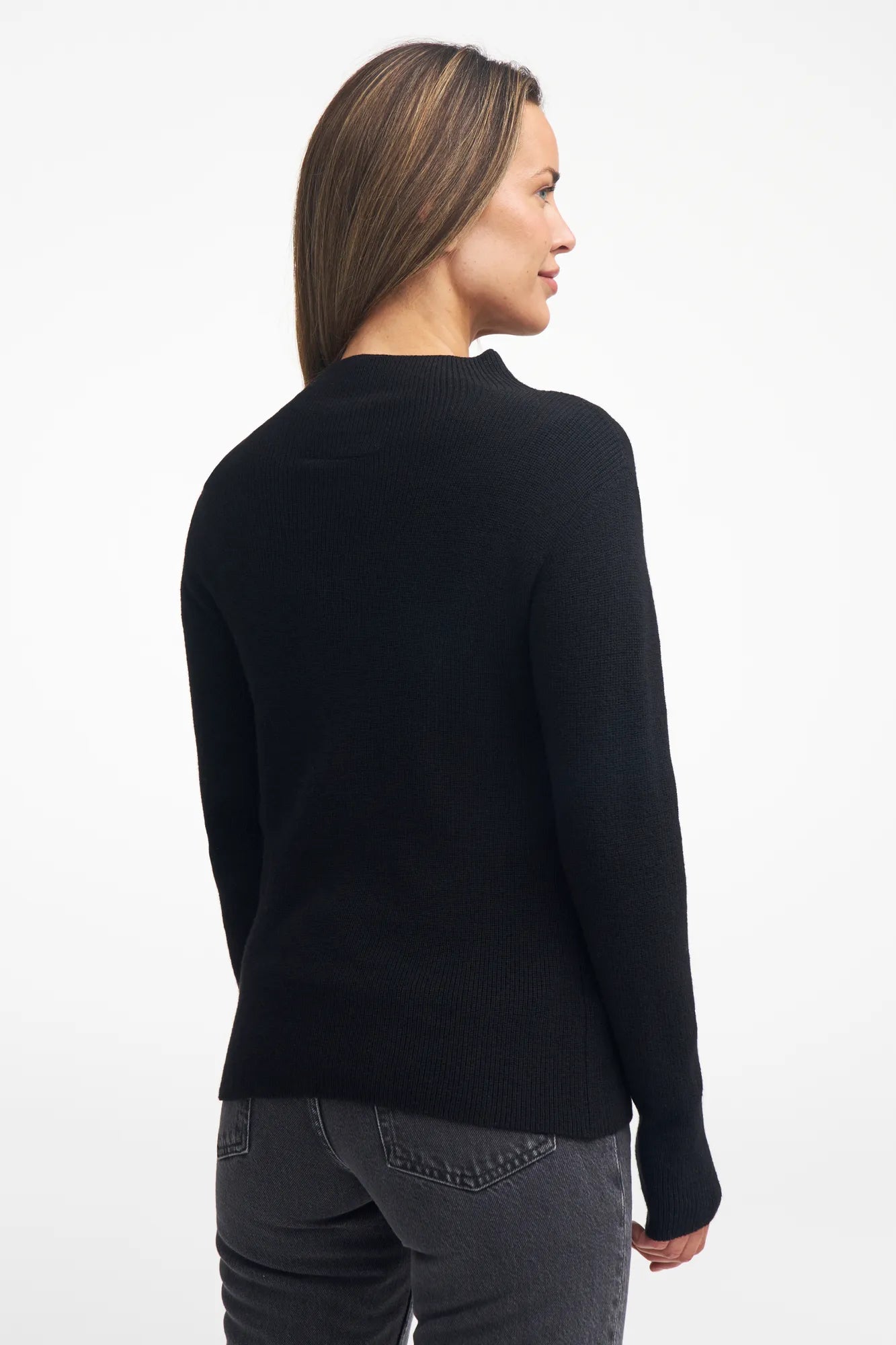Ivanhoe Gy Solberga Pullover schwarz Gr.36 100% Merino