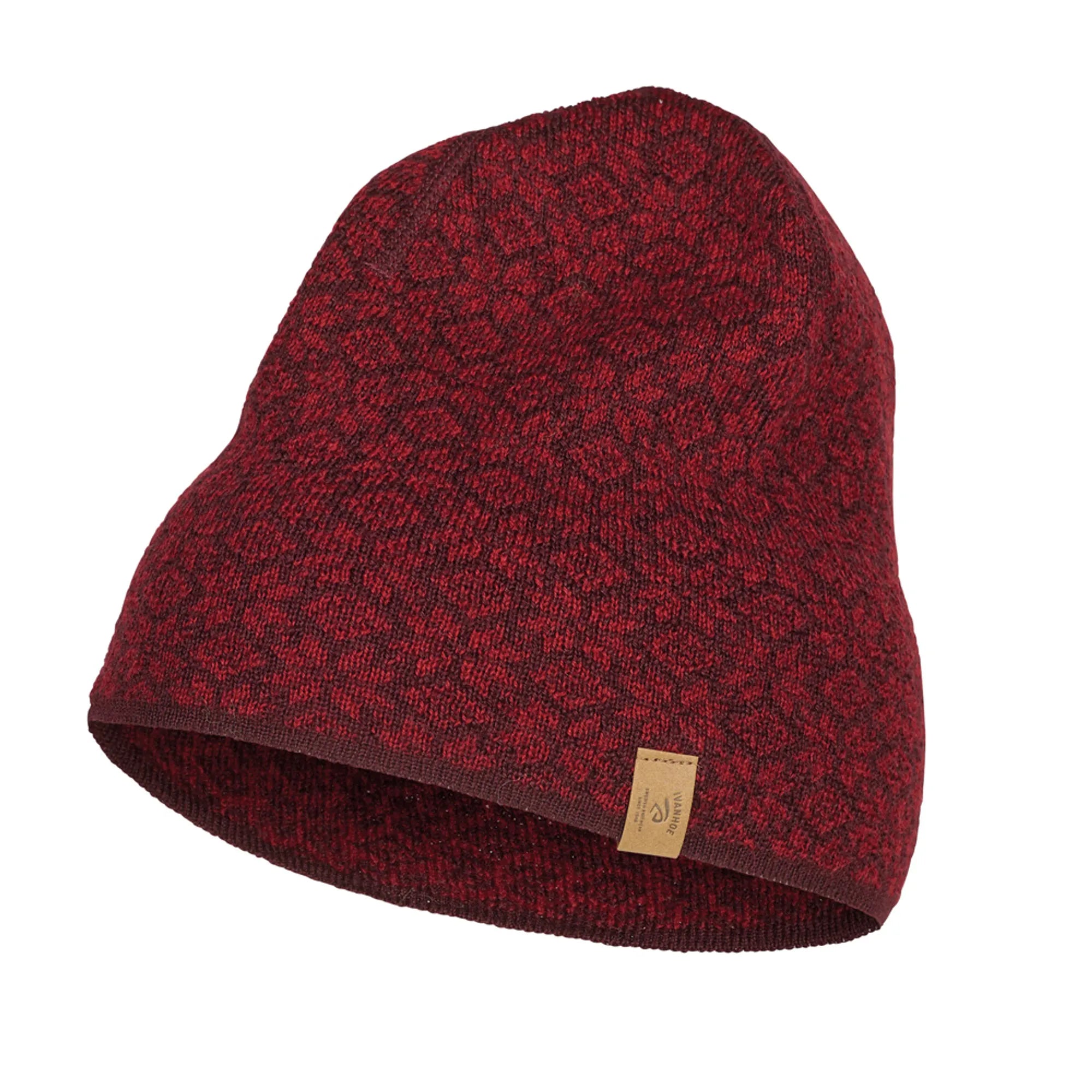 Ivanhoe Fiona Mütze Deep Red One Size Wollmütze