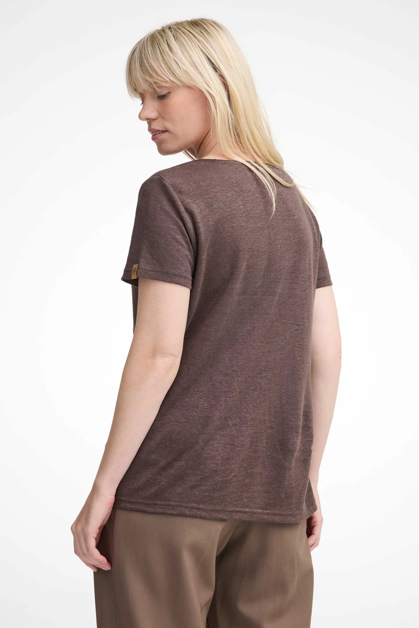 Ivanhoe GY Leila T-Shirt Leinen Java 170g