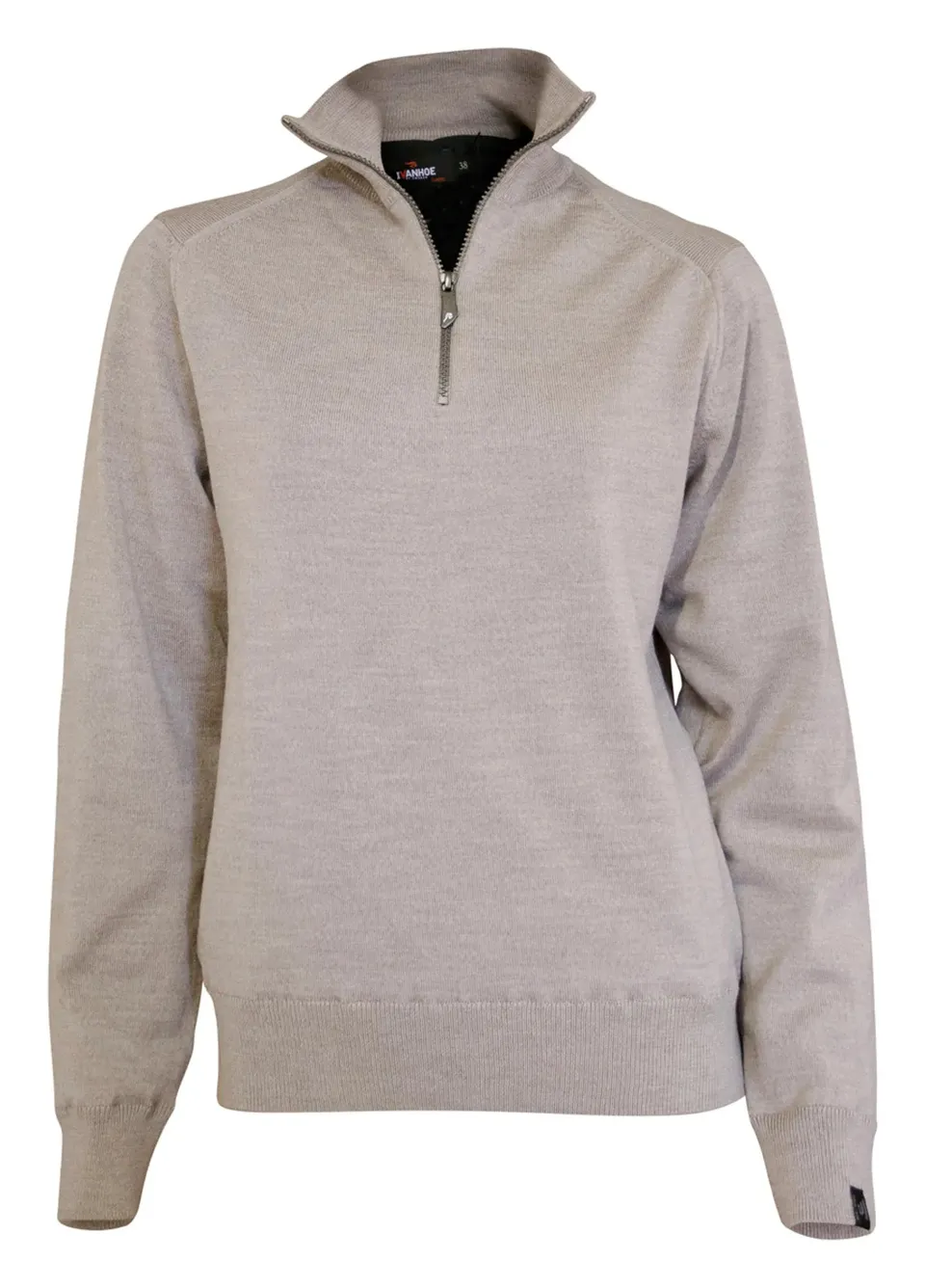 Ivanhoe Wilma Windbreaker Halbzip Stone Merino 280