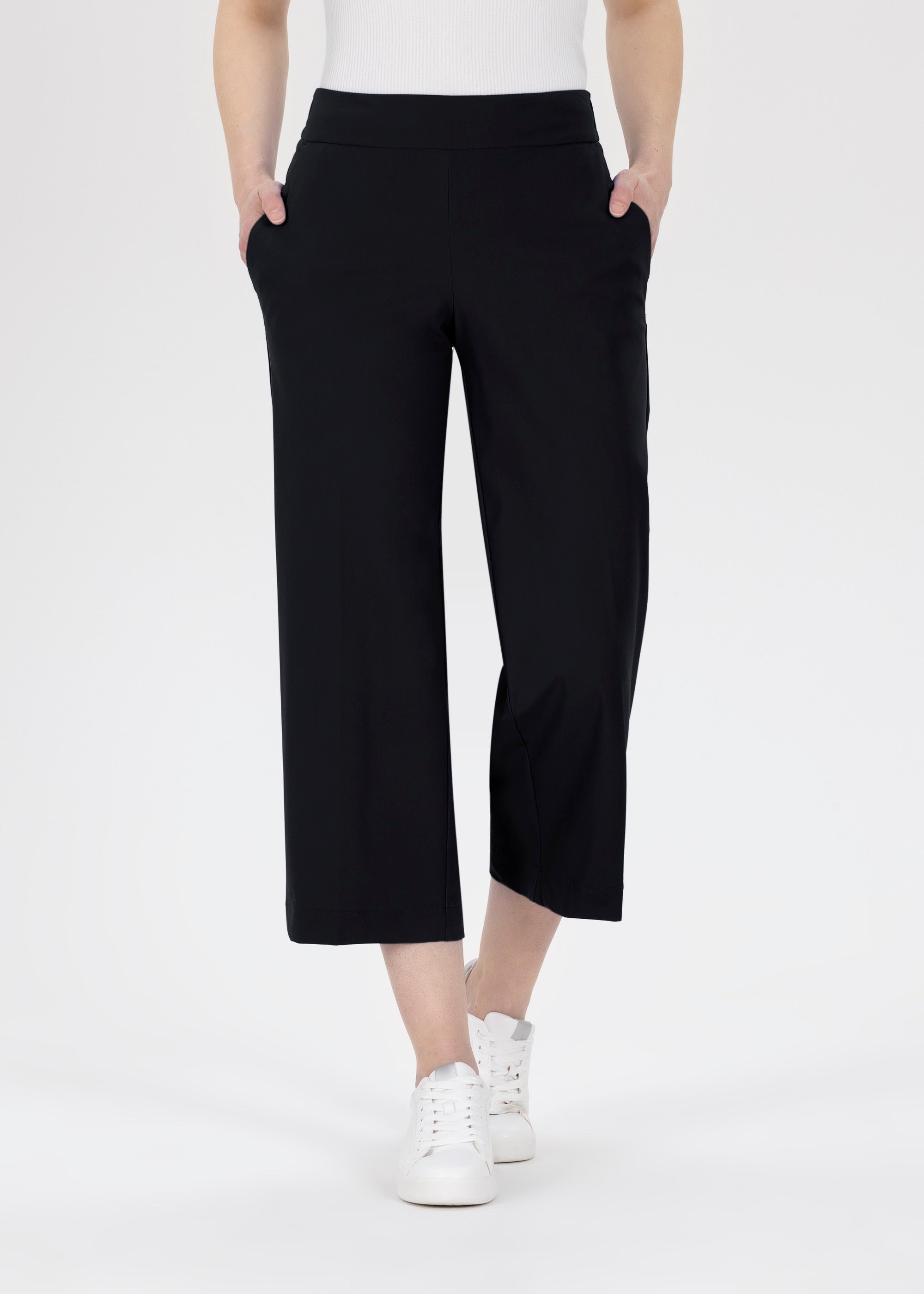 Stehmann Hamatit Culotte Hose schwarz HighTec Jersey weites Bein
