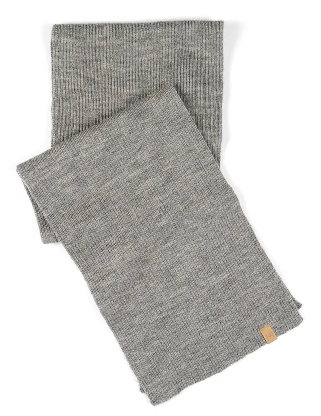 Ivanhoe Halsdukar Vide Scarf Wollschal Grey Marl 190cm