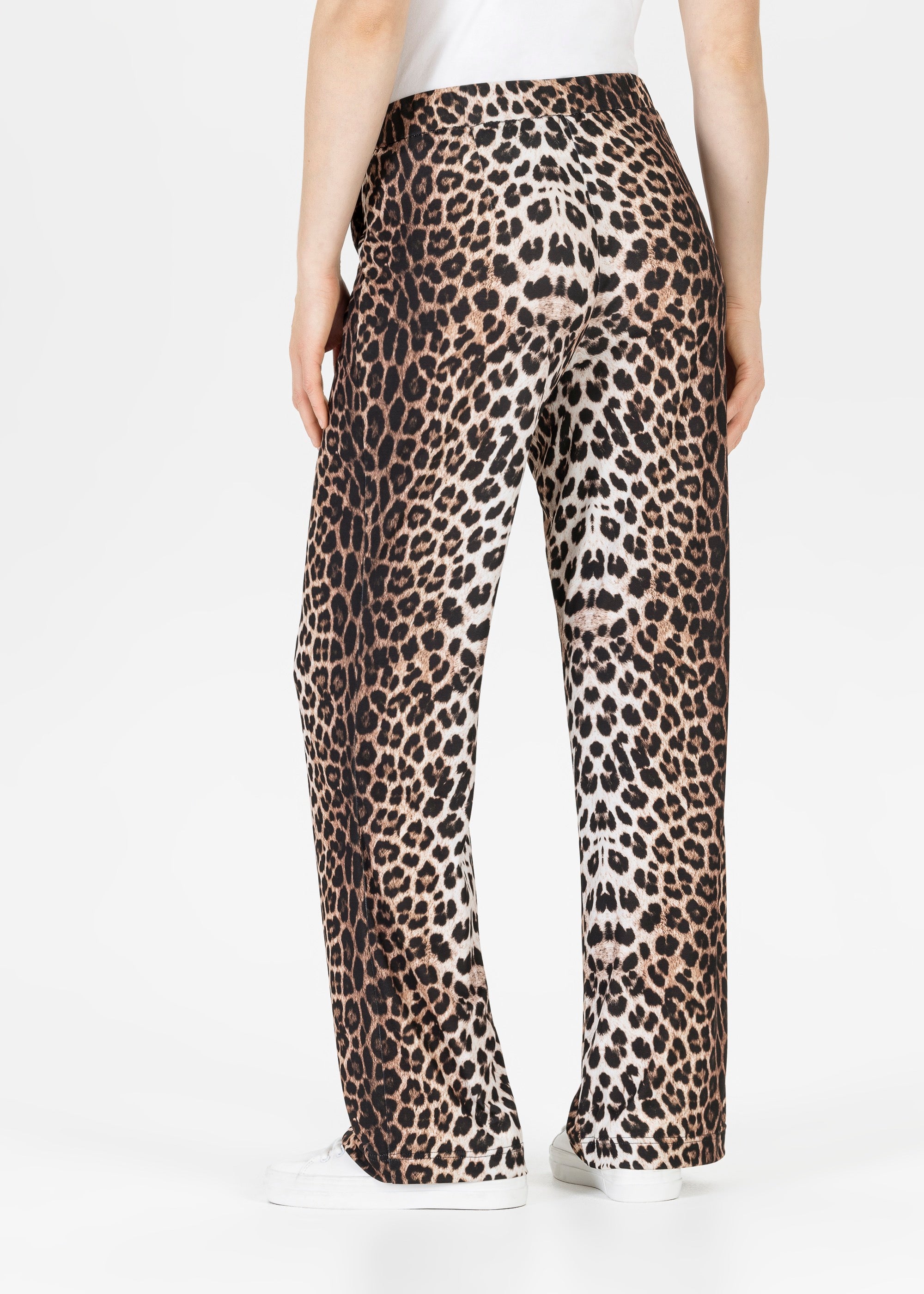 Stehmann Flanna Leo-Hose schwarz Jersey
