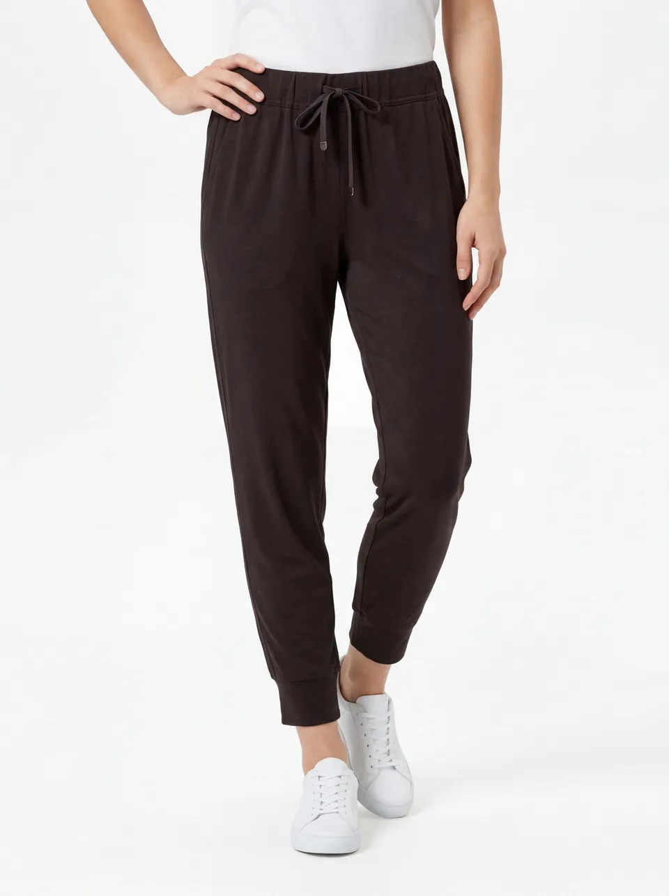Stehmann Roxana Jogpants mokka light 7/8 Tec Jersey
