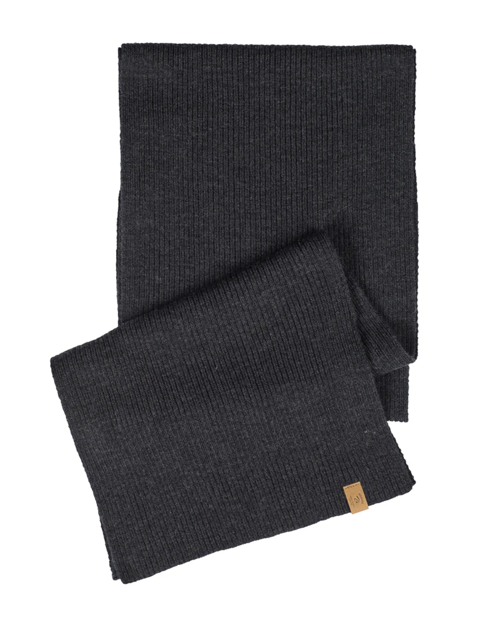 Ivanhoe Gelu Scarf Schal Graphite Marl Merinowolle