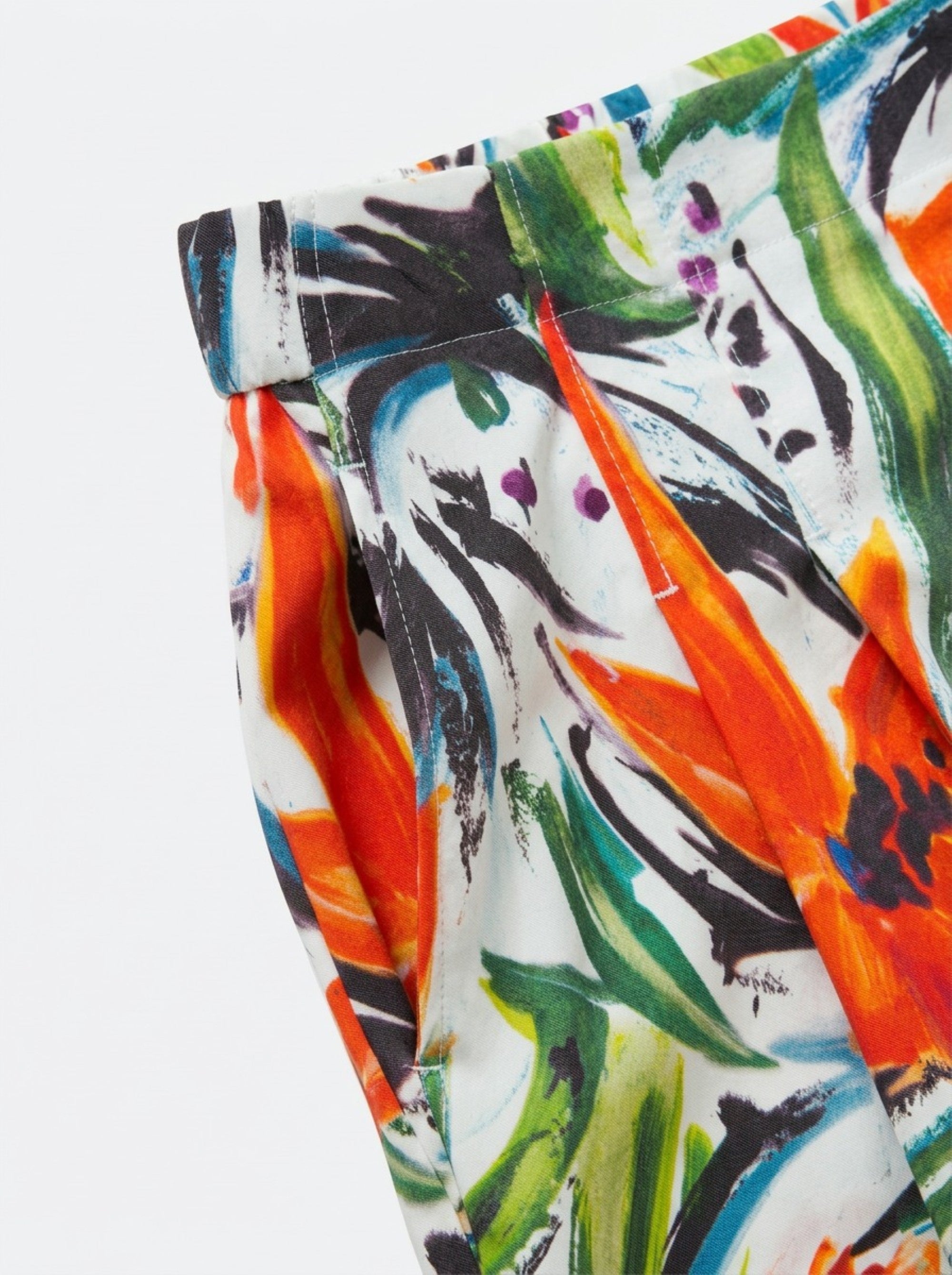 Stehmann Noelle Midi-Rock bunt Summer Print A-Linie
