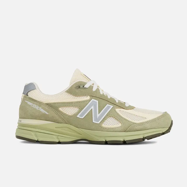 New Balance 990V4 Sneaker Olive Leaf ABZORB ENCAP
