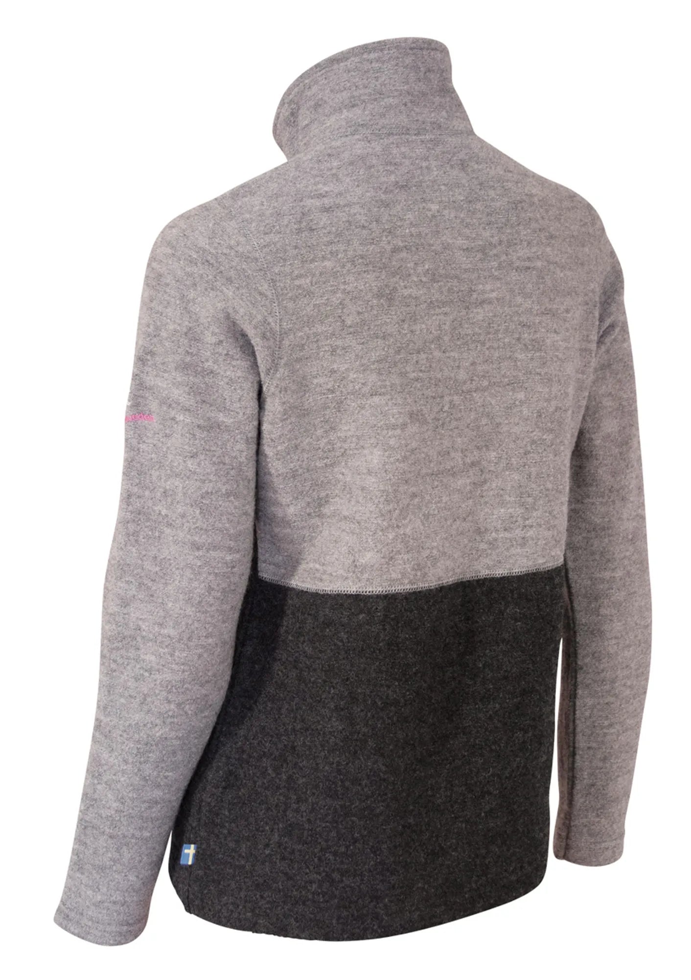 Ivanhoe Zelda Half Zip Troyer Grey Gr.36 Wolle