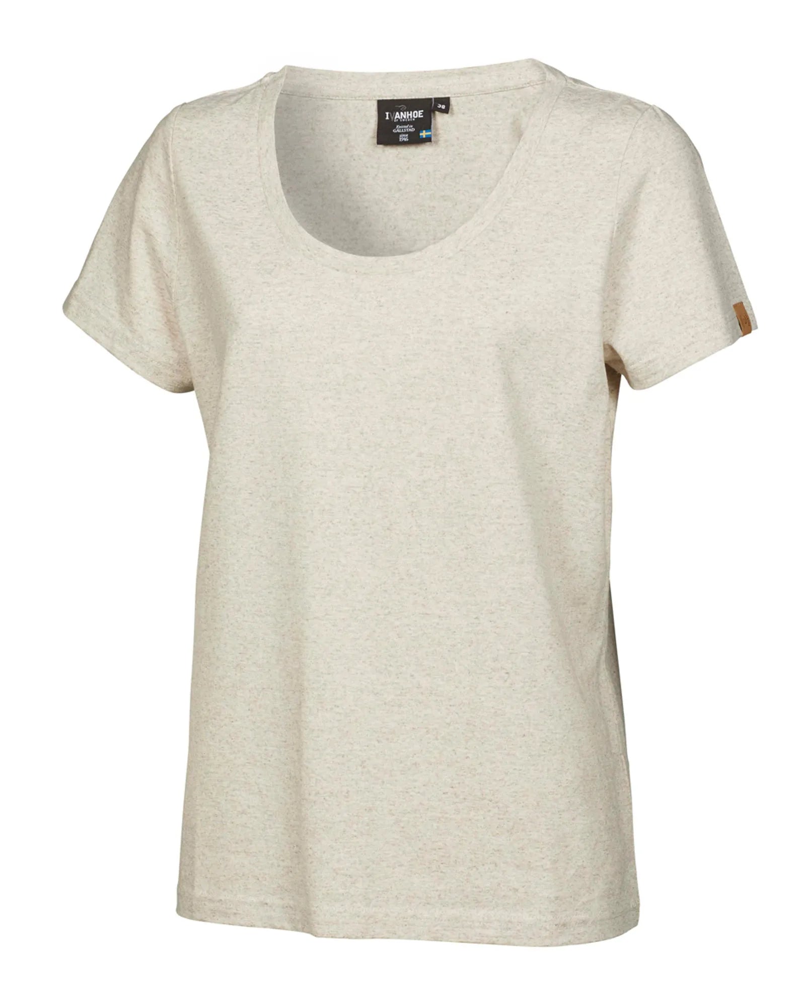 Ivanhoe GY Henny Hemp T-Shirt Naturmelange Bio-Baumwolle Hanf