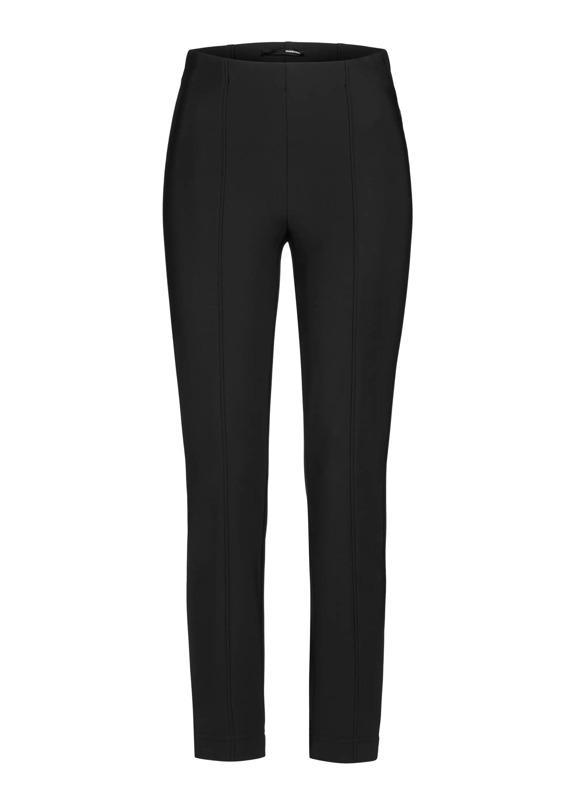 Stehmann Iselle Slim Fit 7/8 Hose schwarz Thermojersey