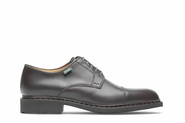 Paraboot Dickens Derby Galaxy Noire Lisse Café