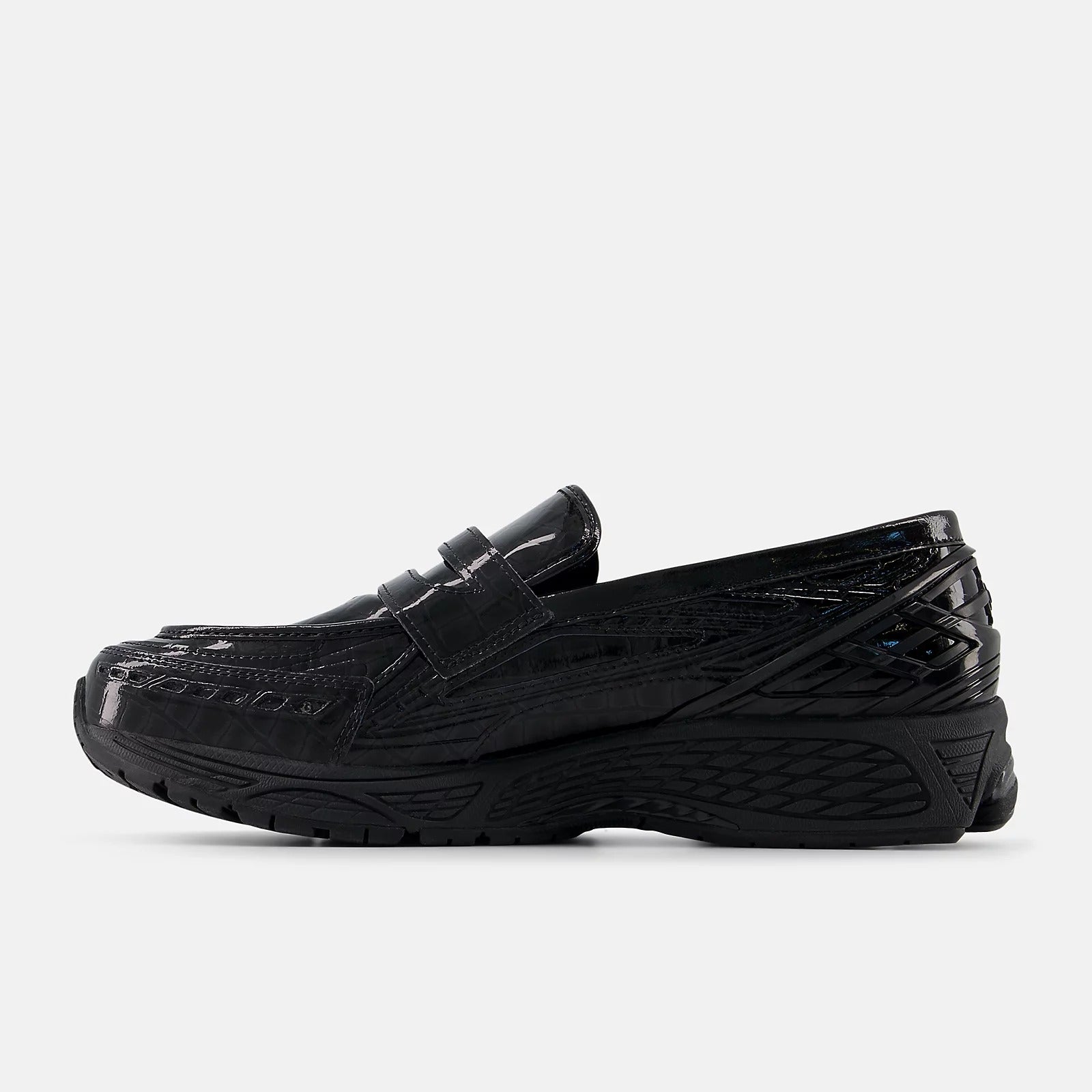 New Balance 1906L Sneaker Schwarz Lackleder ABZORB
