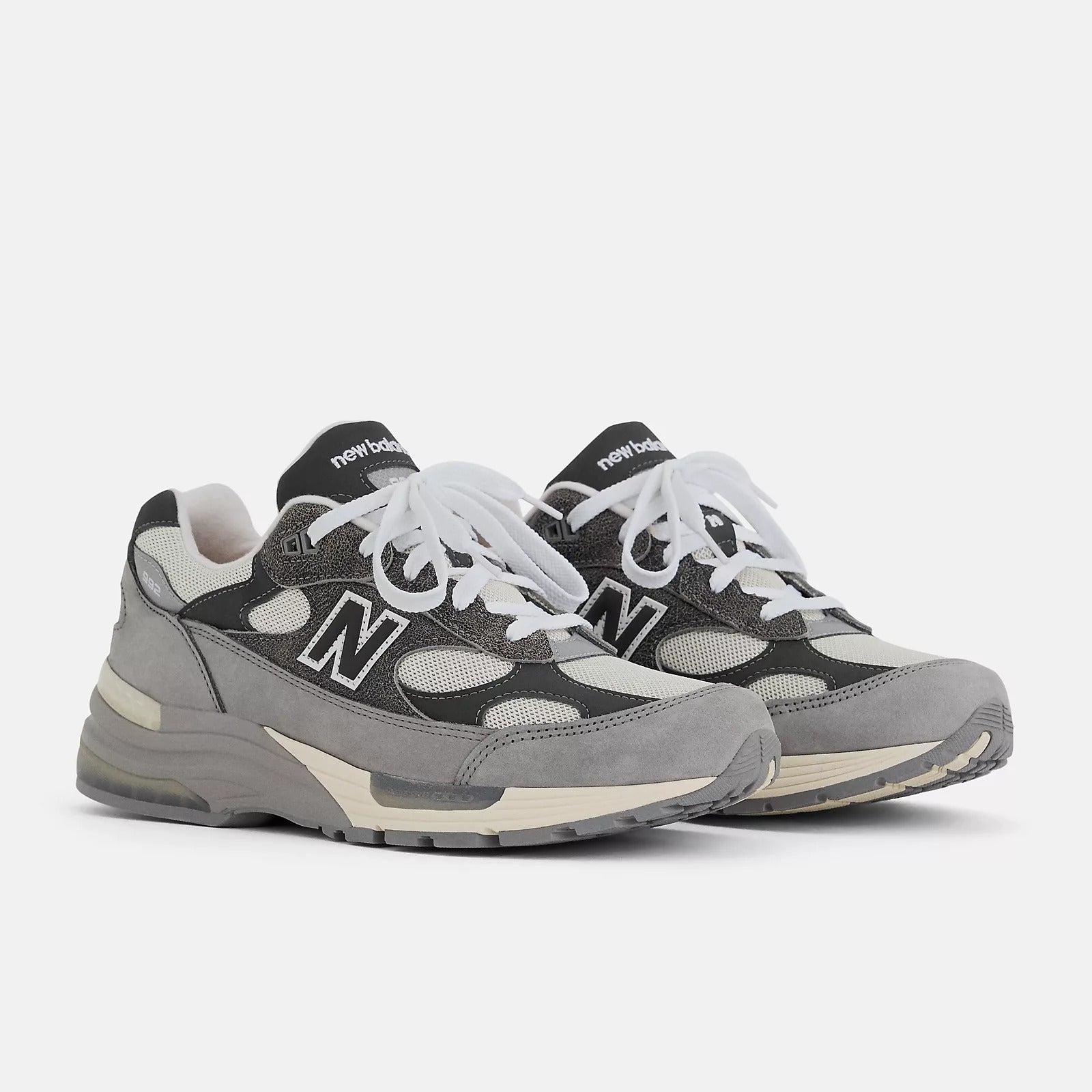 New Balance 992 Sneaker Shadow Grey Mesh ABZORB
