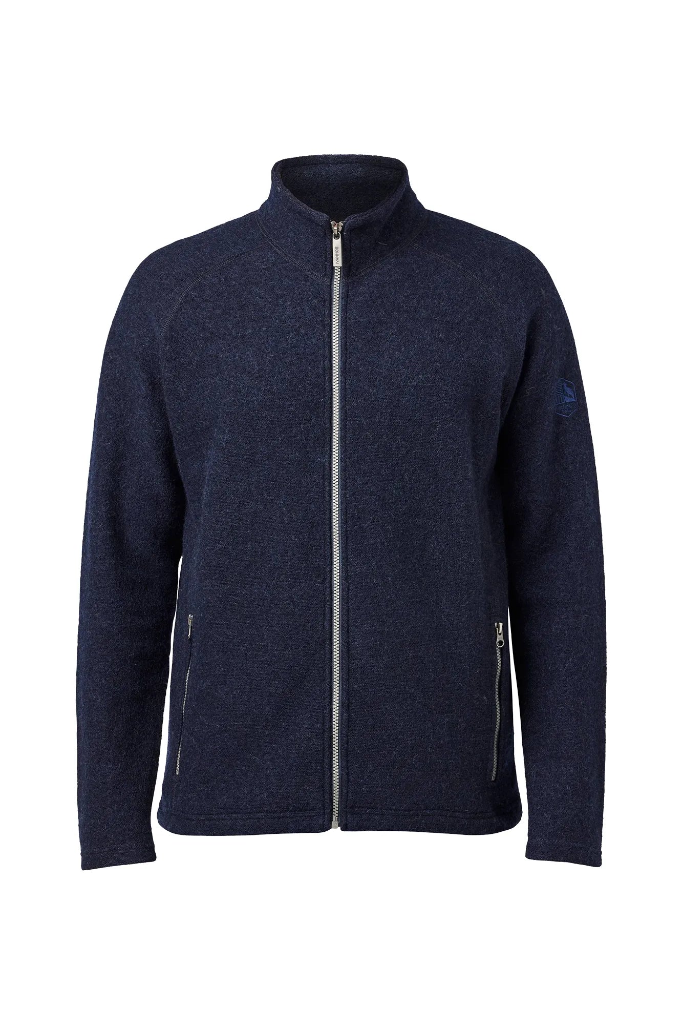 Ivanhoe Danny Full Zip Strickjacke Light Navy L Wolle