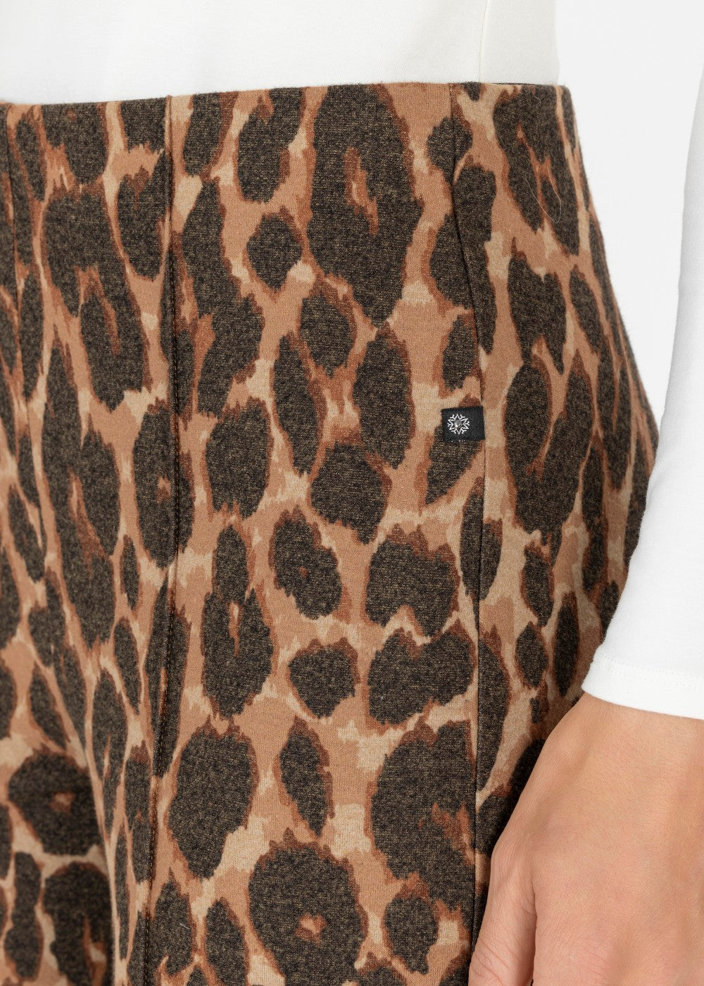 Stehmann Leni 7/8-Hose Straight tiger Leo Jersey