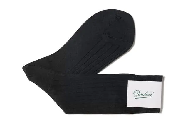Paraboot Fil Ecoss Socken anthrazit Baumwolle