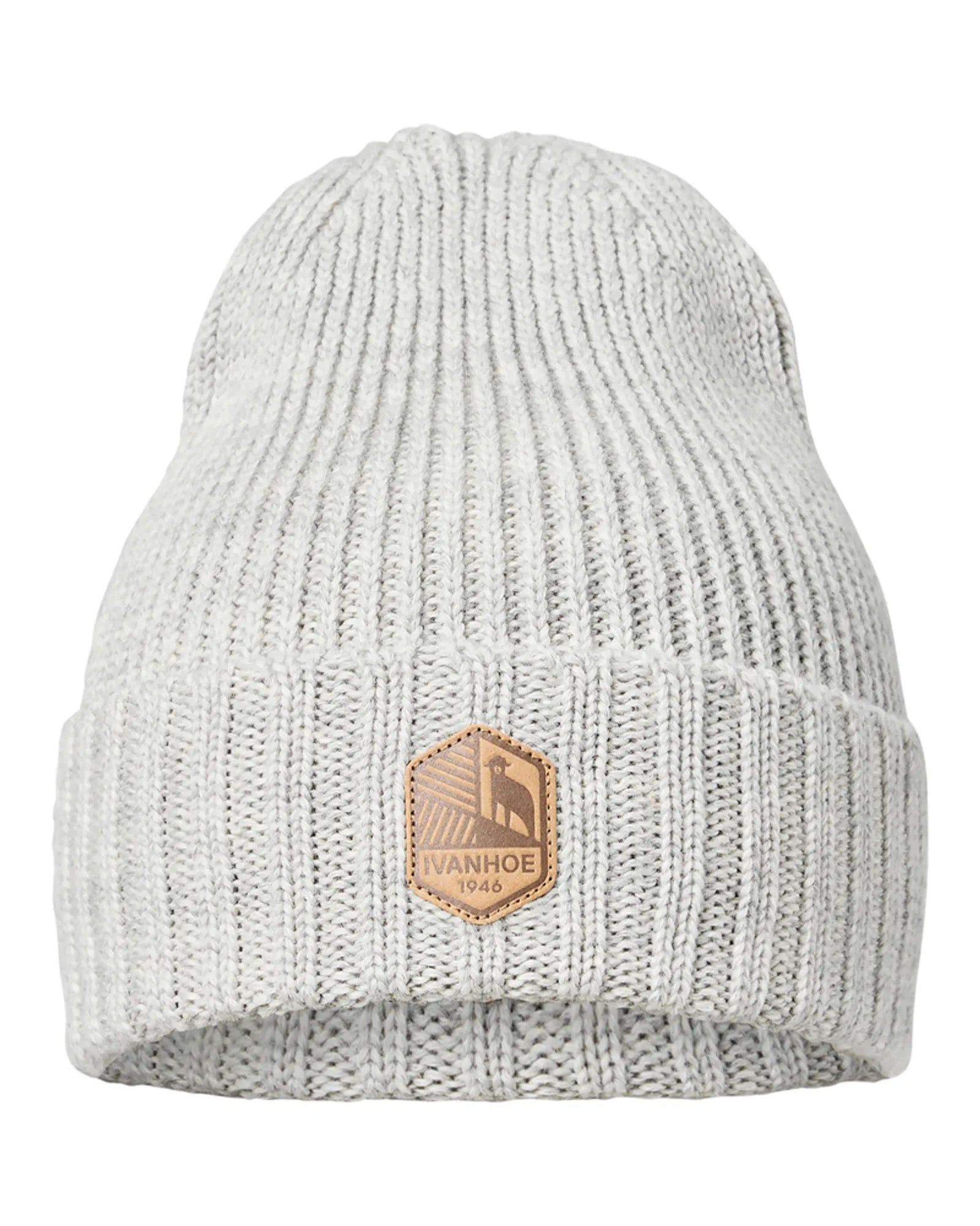 Ivanhoe Ipsum Hat Mütze Light Silver Grey Wolle One Size