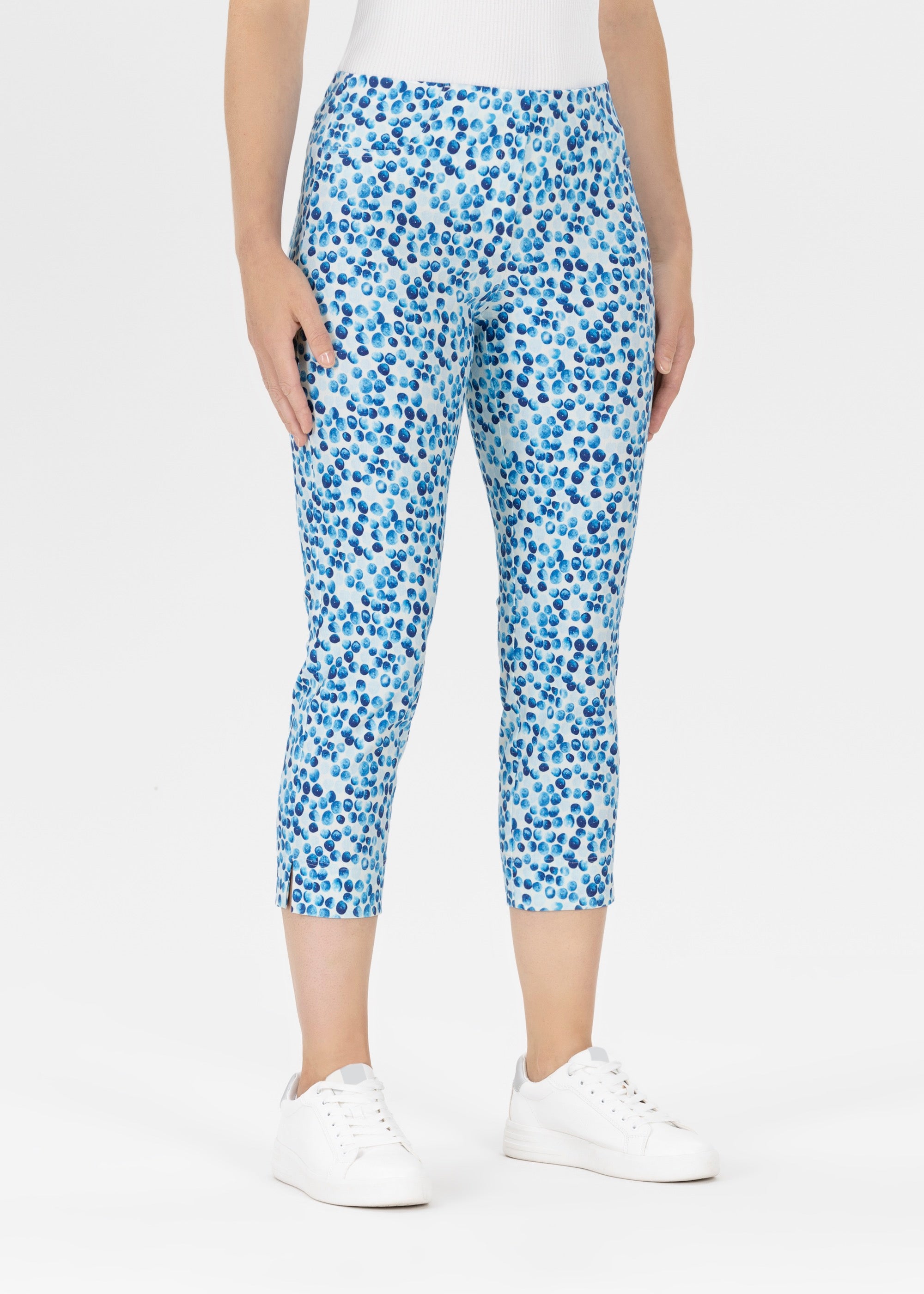 Stehmann Loli 6/8-Hose diva blue Gr.38 Slim Fit