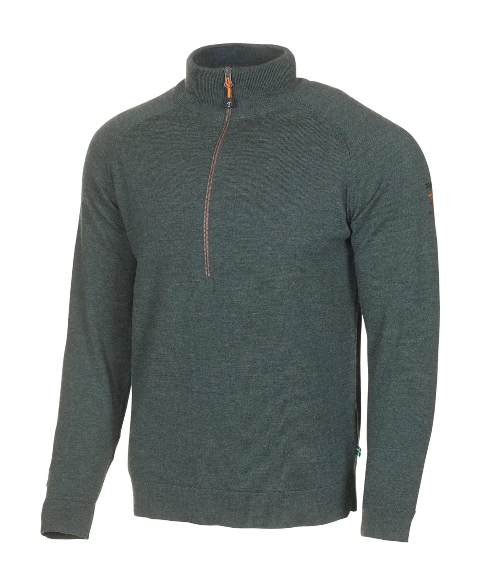 Ivanhoe Jojje Half Zip Pullover Rifle Green M Merino