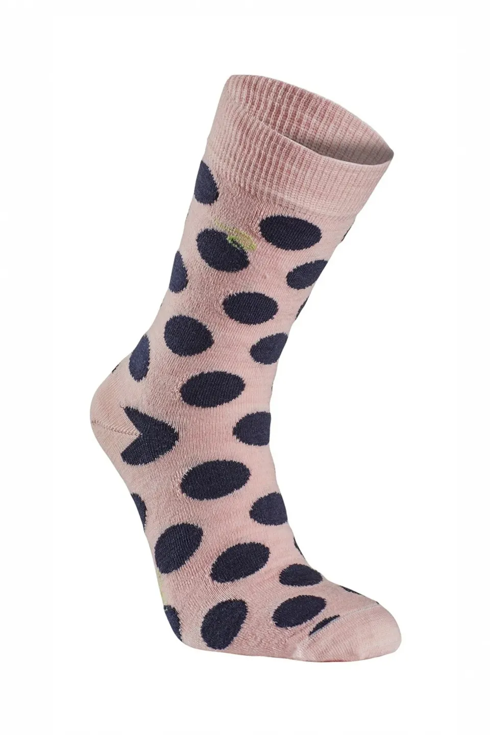 Ivanhoe Wool Sock Dot Wollsocken Pink 90% Merino