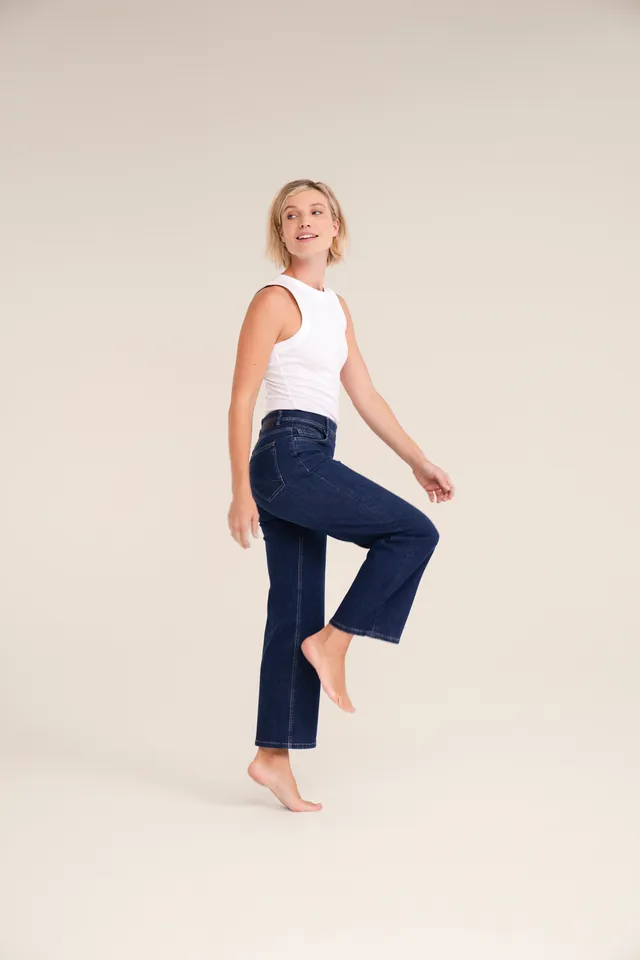 Stehmann Melli Culotte 6/8 fjord navy Powerstretch-Denim