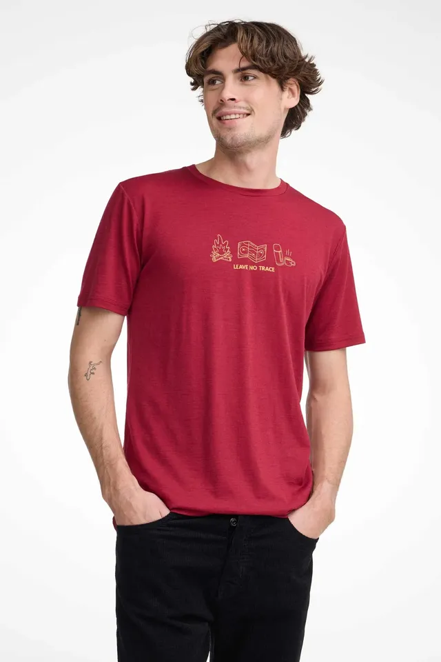 Ivanhoe Ceasar Adventure T-Shirt Herren S Royal Cherry Merino