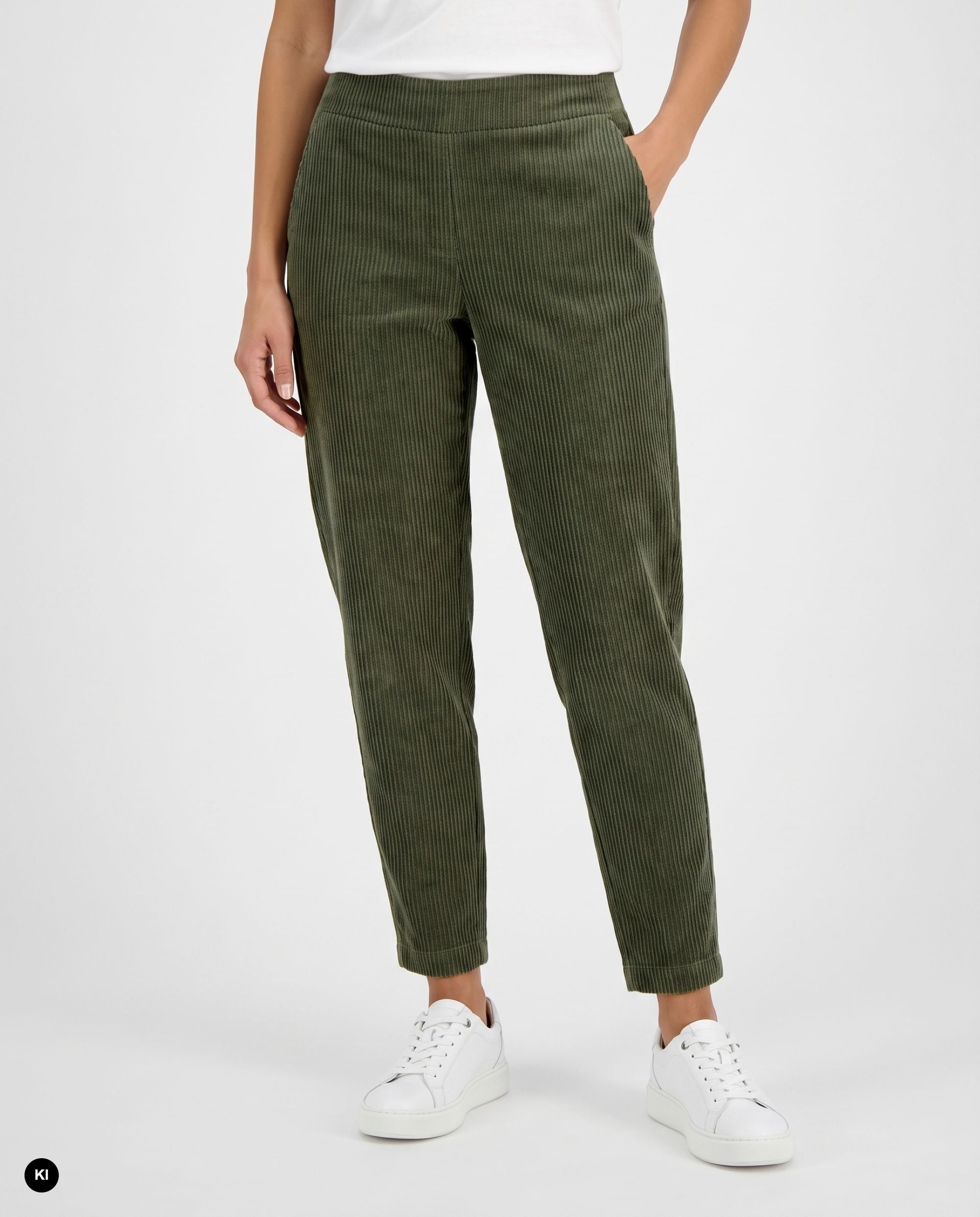 Stehmann Rosalyn 7/8 Schlupfhose cypress Cord Straight