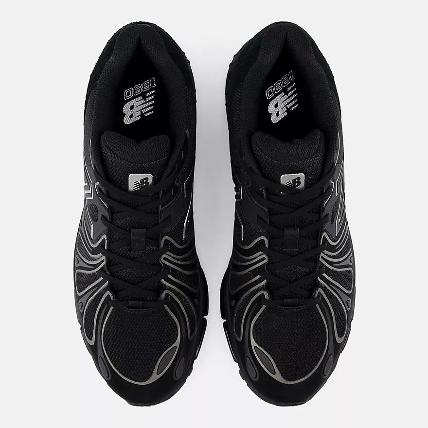 New Balance 1890 Sneaker Schwarz Silber Synthetik