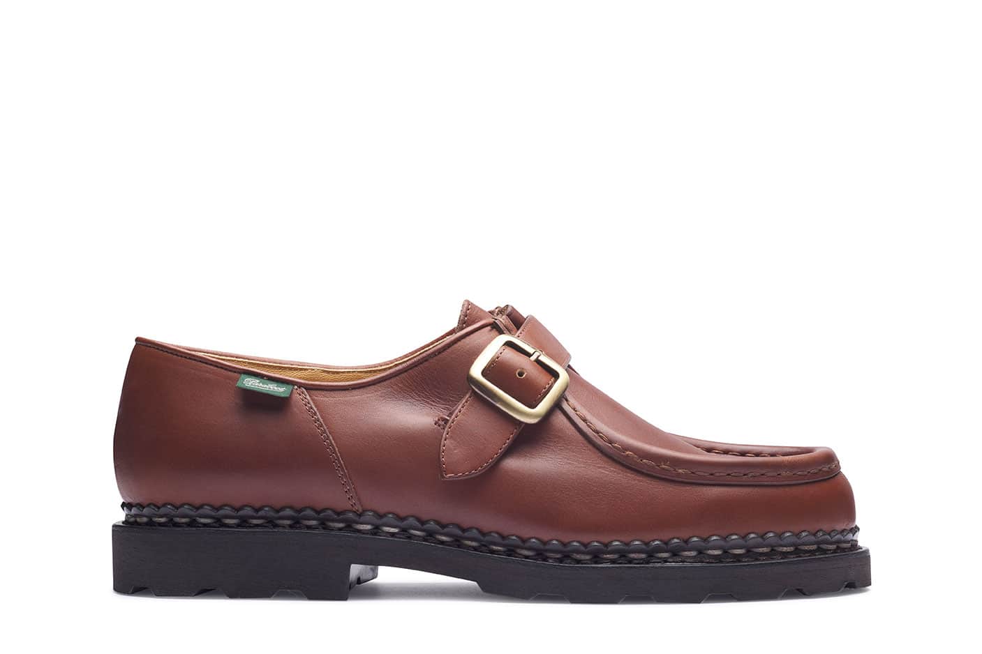Paraboot Michael Derby Marron-Lisse Marron