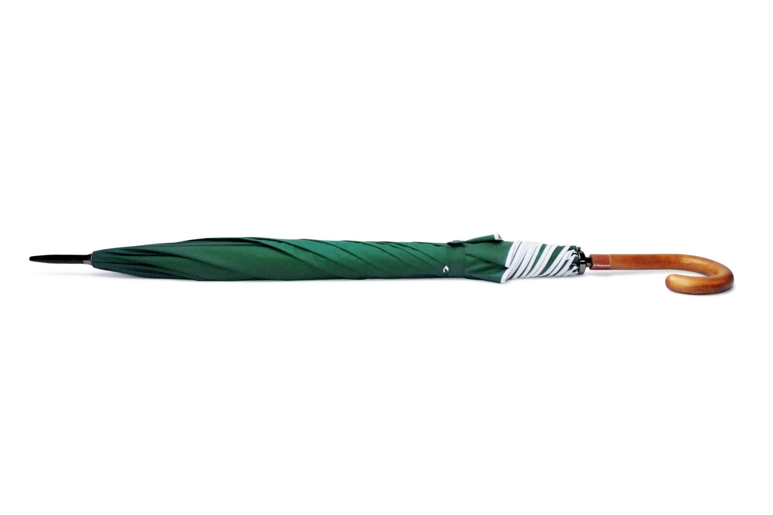 Paraboot Parapluie Regenschirm Stockschirm Ledergriff