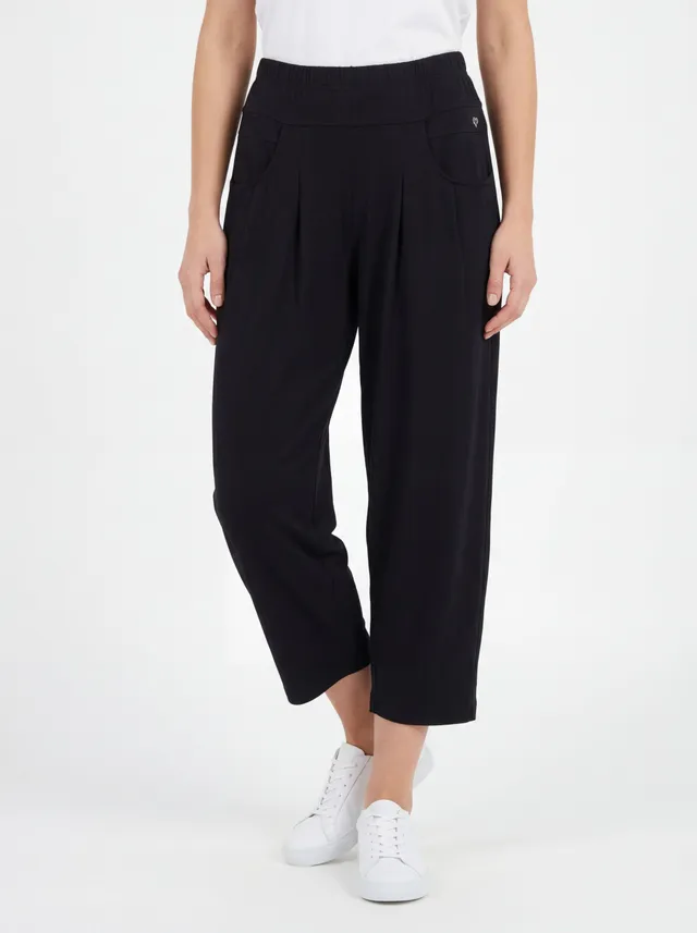 Stehmann Rebecca 6/8-Hose Jersey schwarz